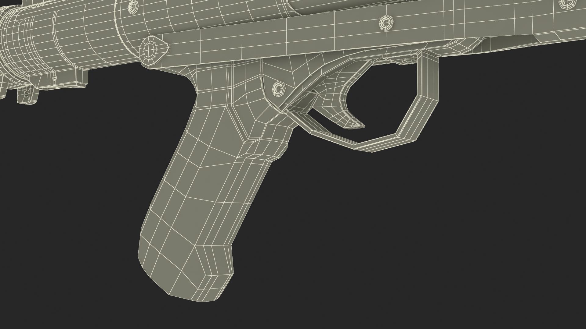 3D E-11 Blaster Rifle model