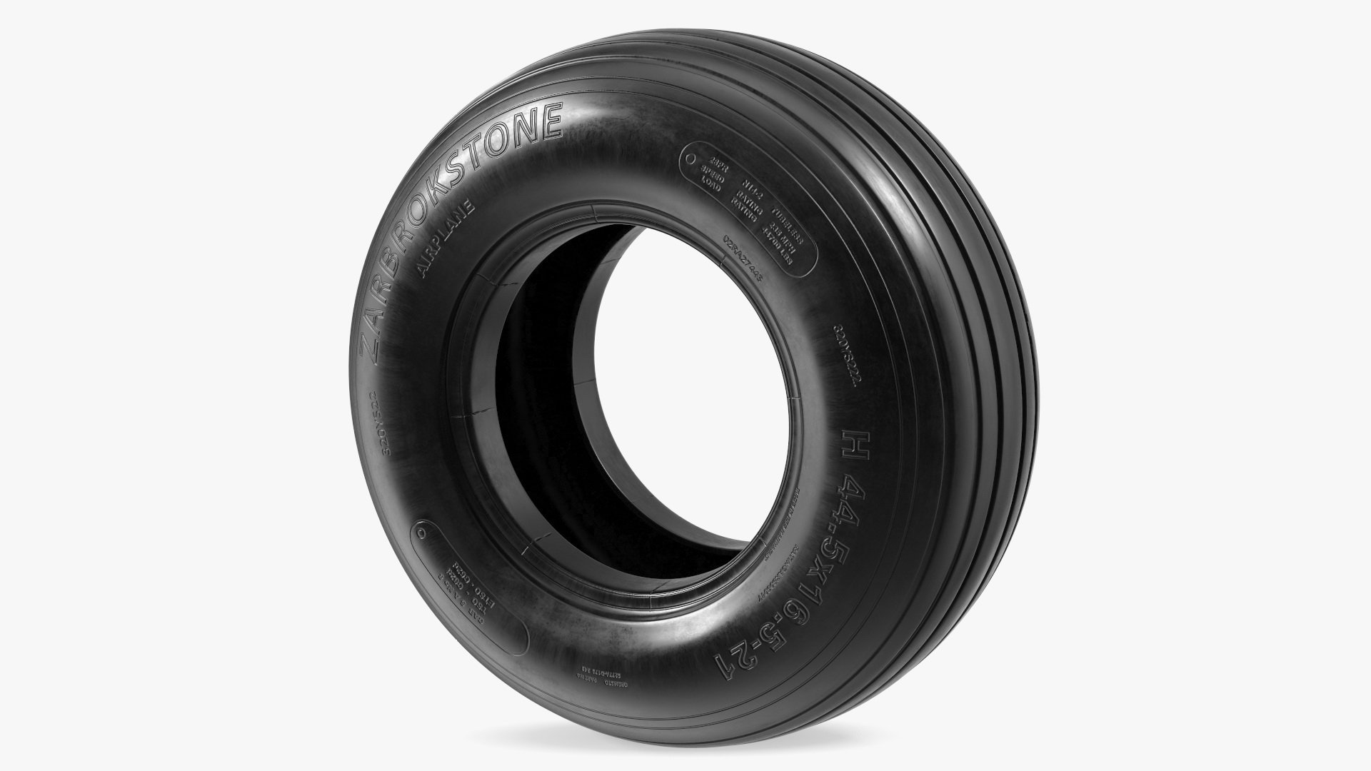 Boeing 737 Airplane Tire 3D model