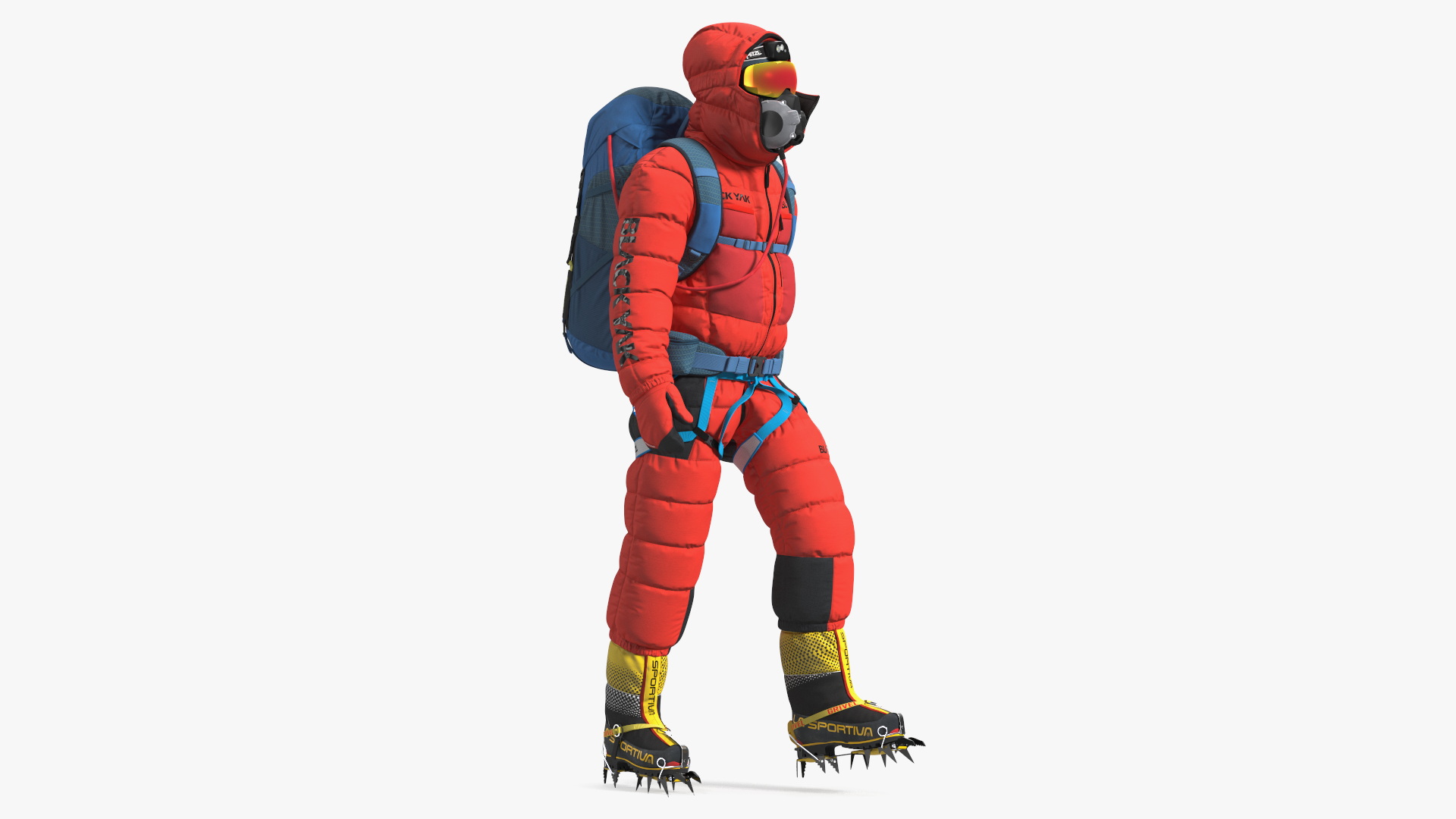 Everest Climber Rigged 3D