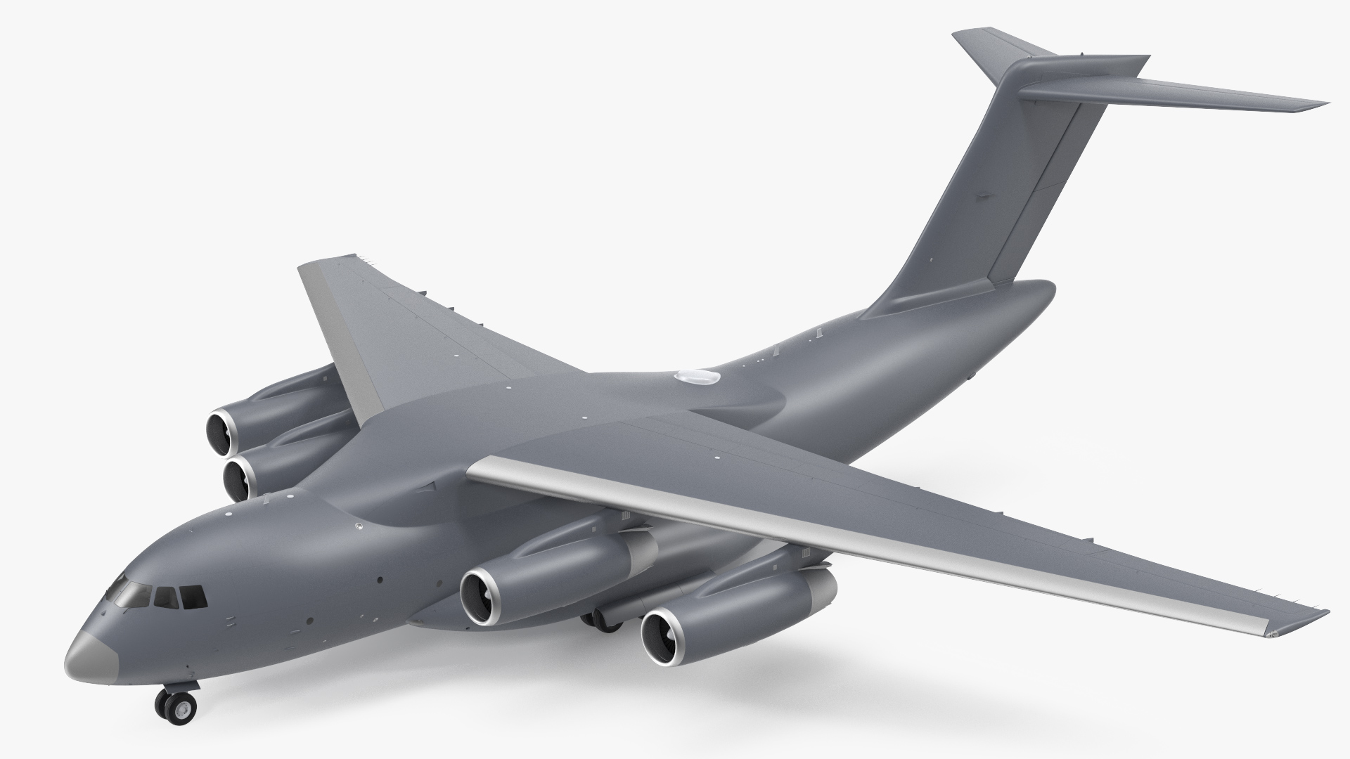 3D Large Military Transport Aircraft model