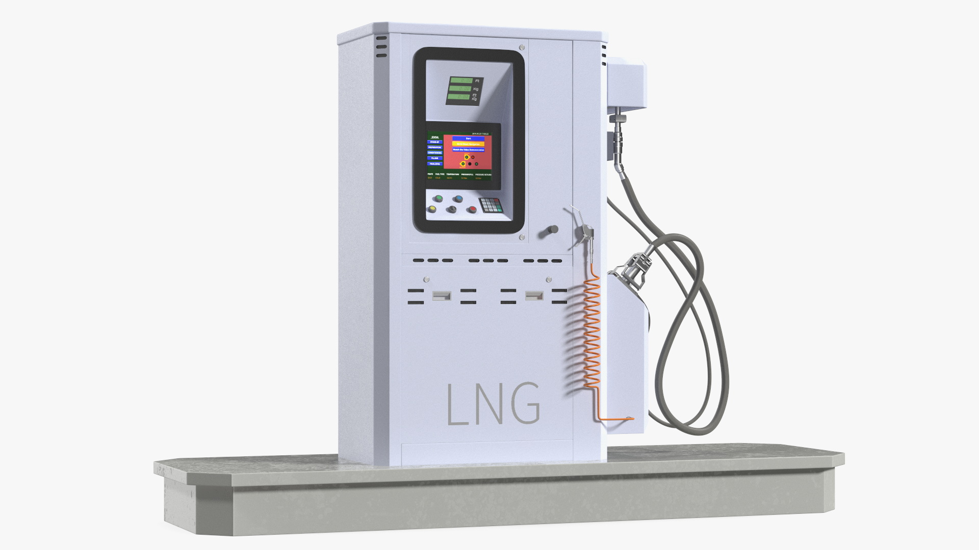 3D Cryogas LNG Dispenser