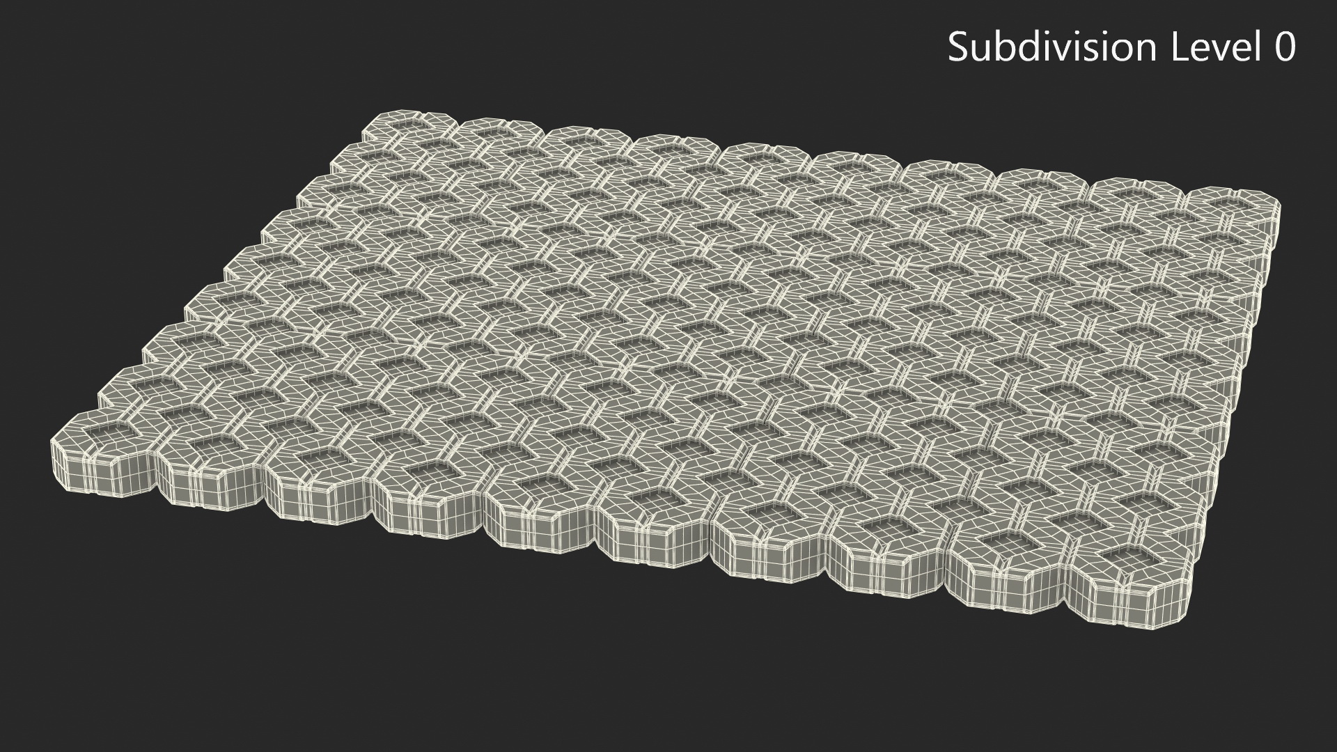 Eco Grasscrete Surface 3D