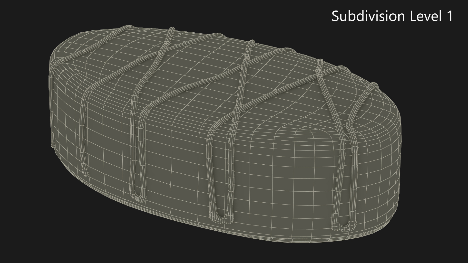 3D Chocolate Covered Candy model