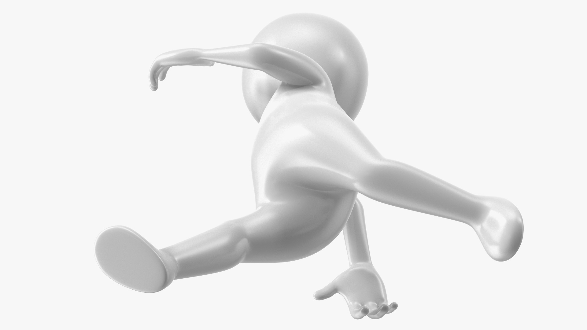 3D Running Stickman