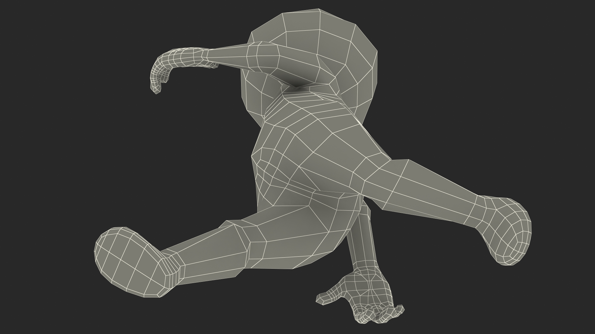 3D Running Stickman