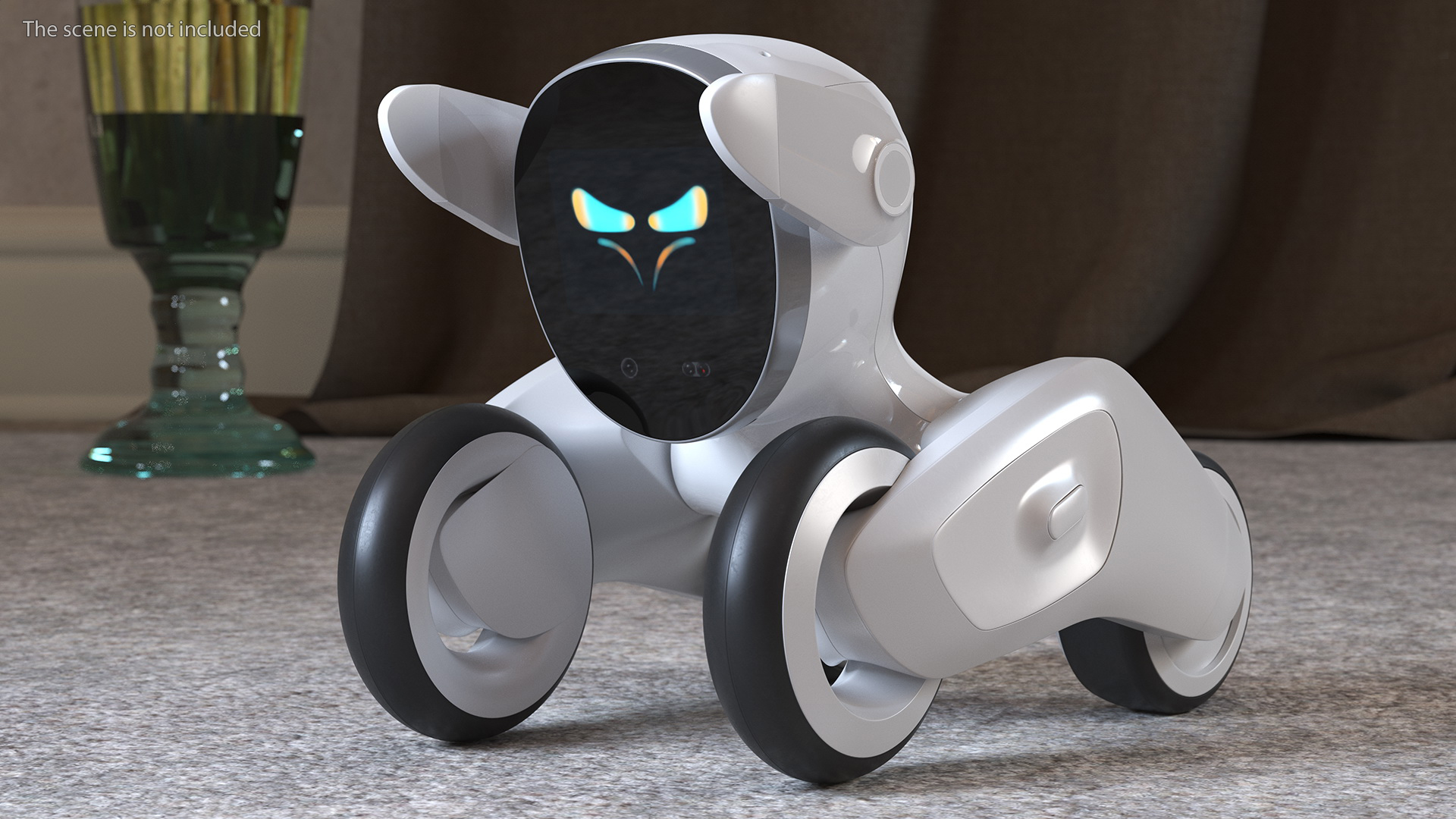 Angry Robot Toy Loona Smart Petbot 3D model