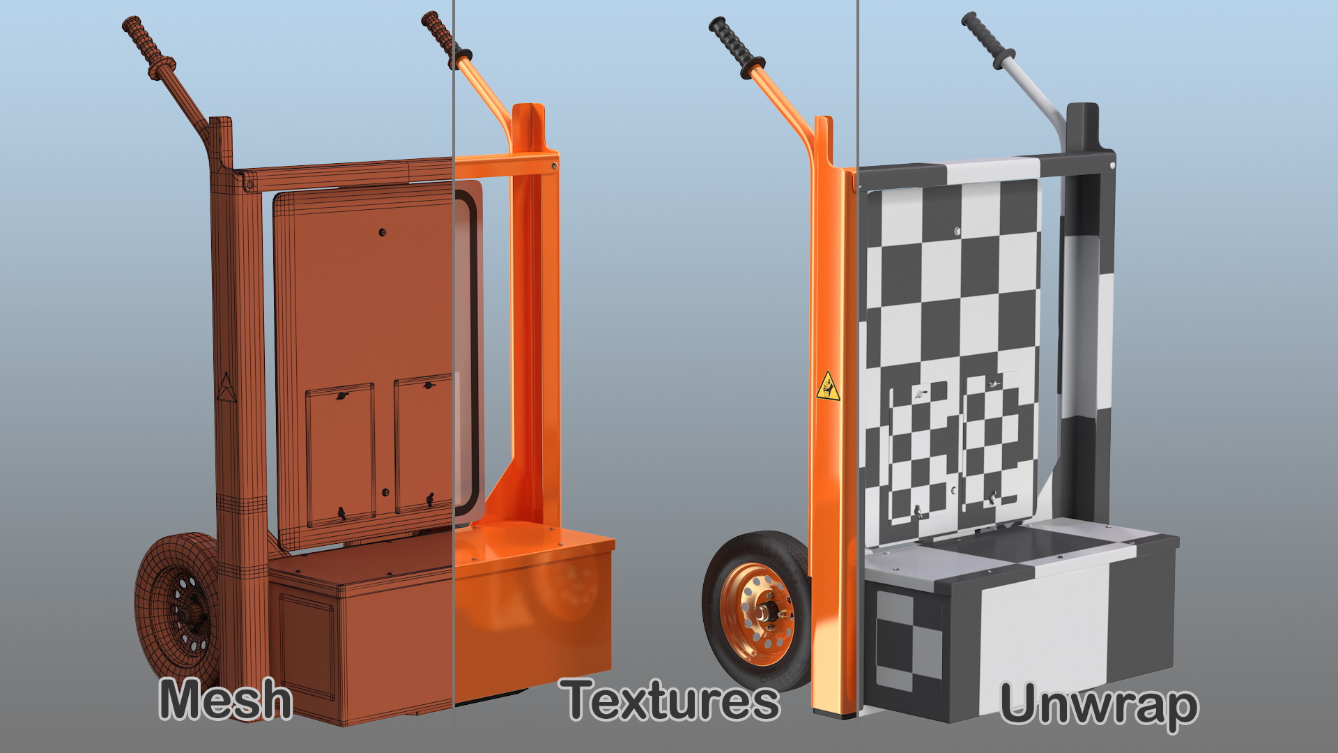 Speed Display Dolly 3D model