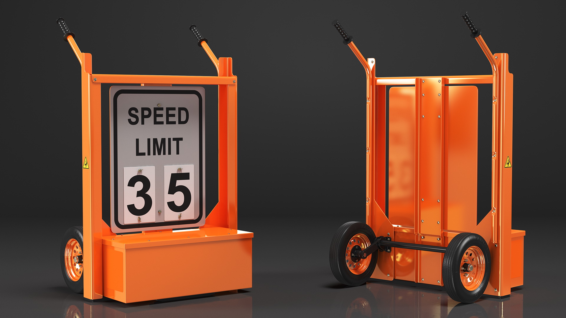 Speed Display Dolly 3D model