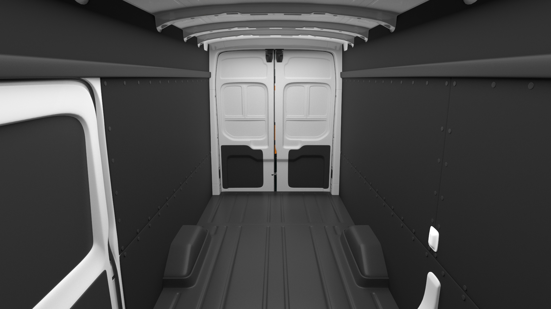 3D Ford Transit Cargo 2020 Your Brand Rigged