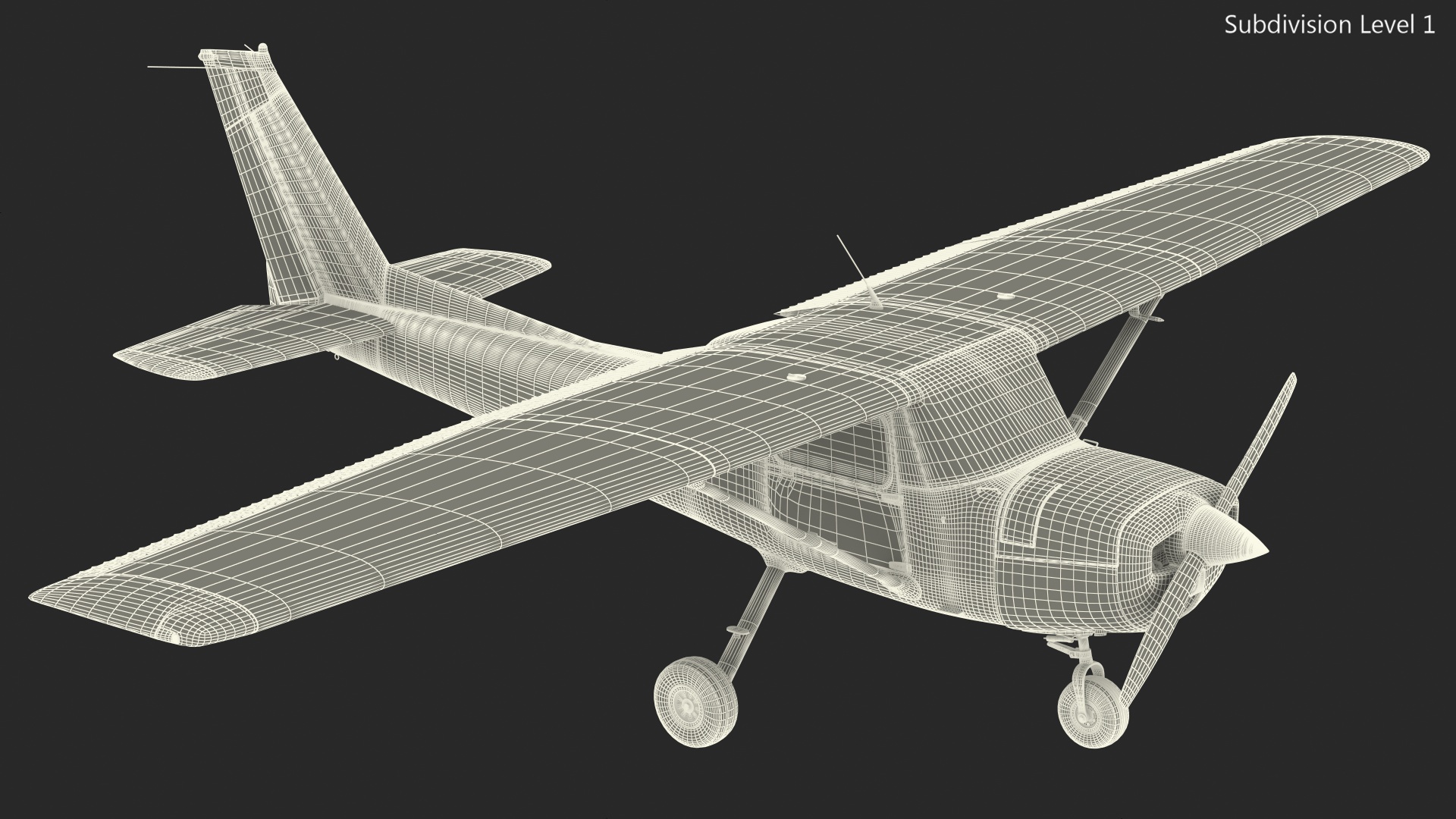 3D model Multipurpose Civil Aircraft Generic