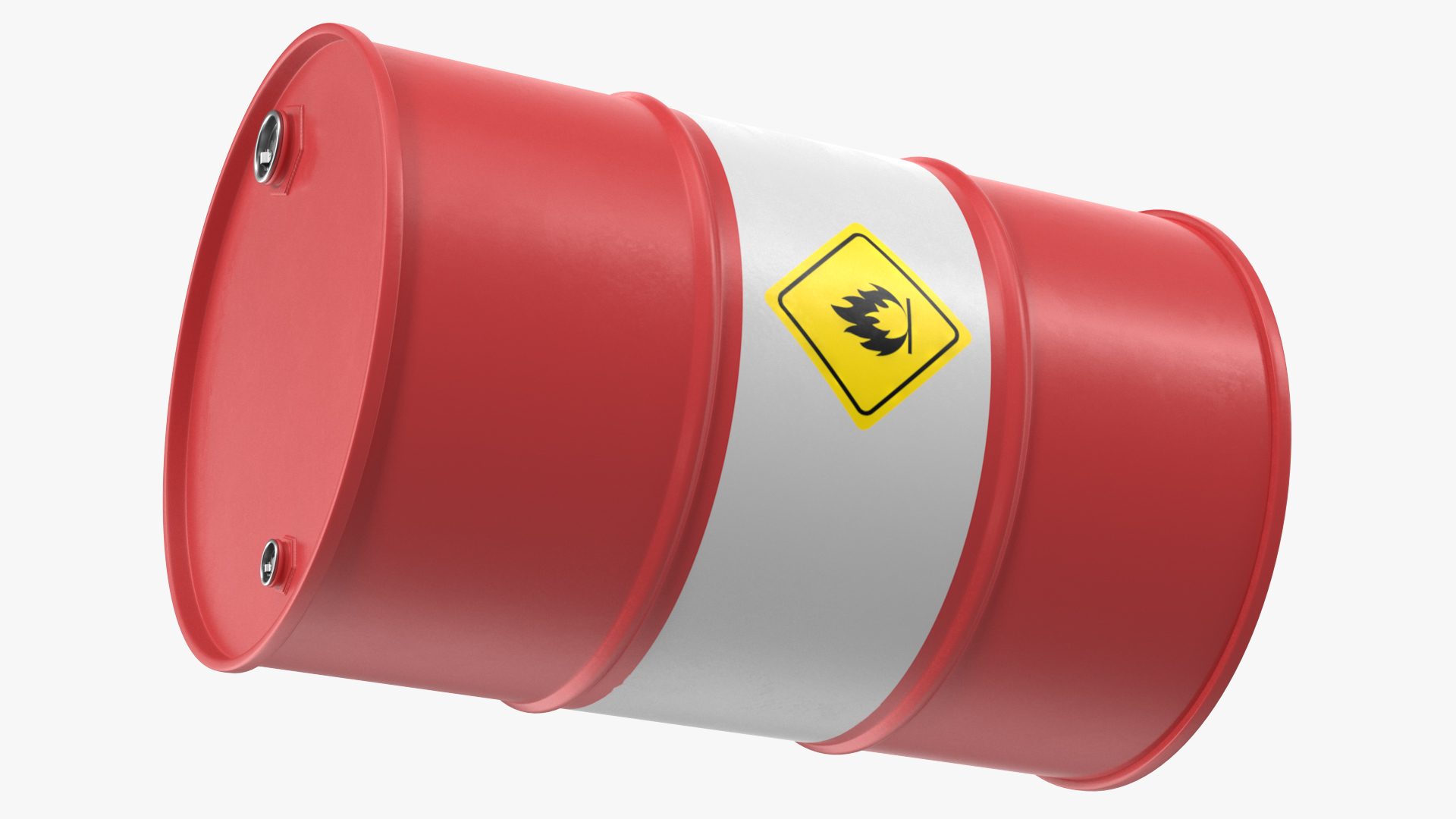 3D Crude Oil Barrel