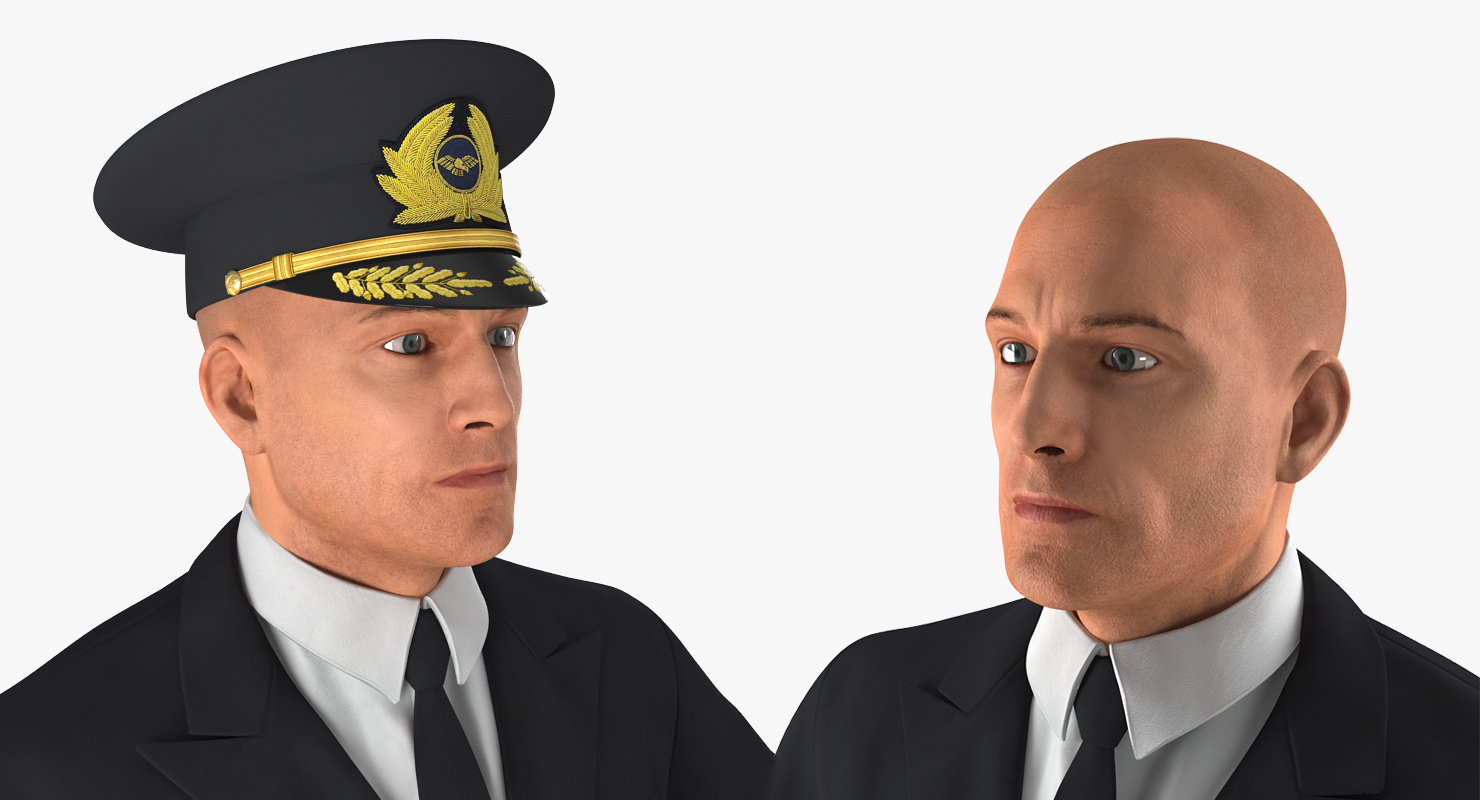 3D Airline Pilot model