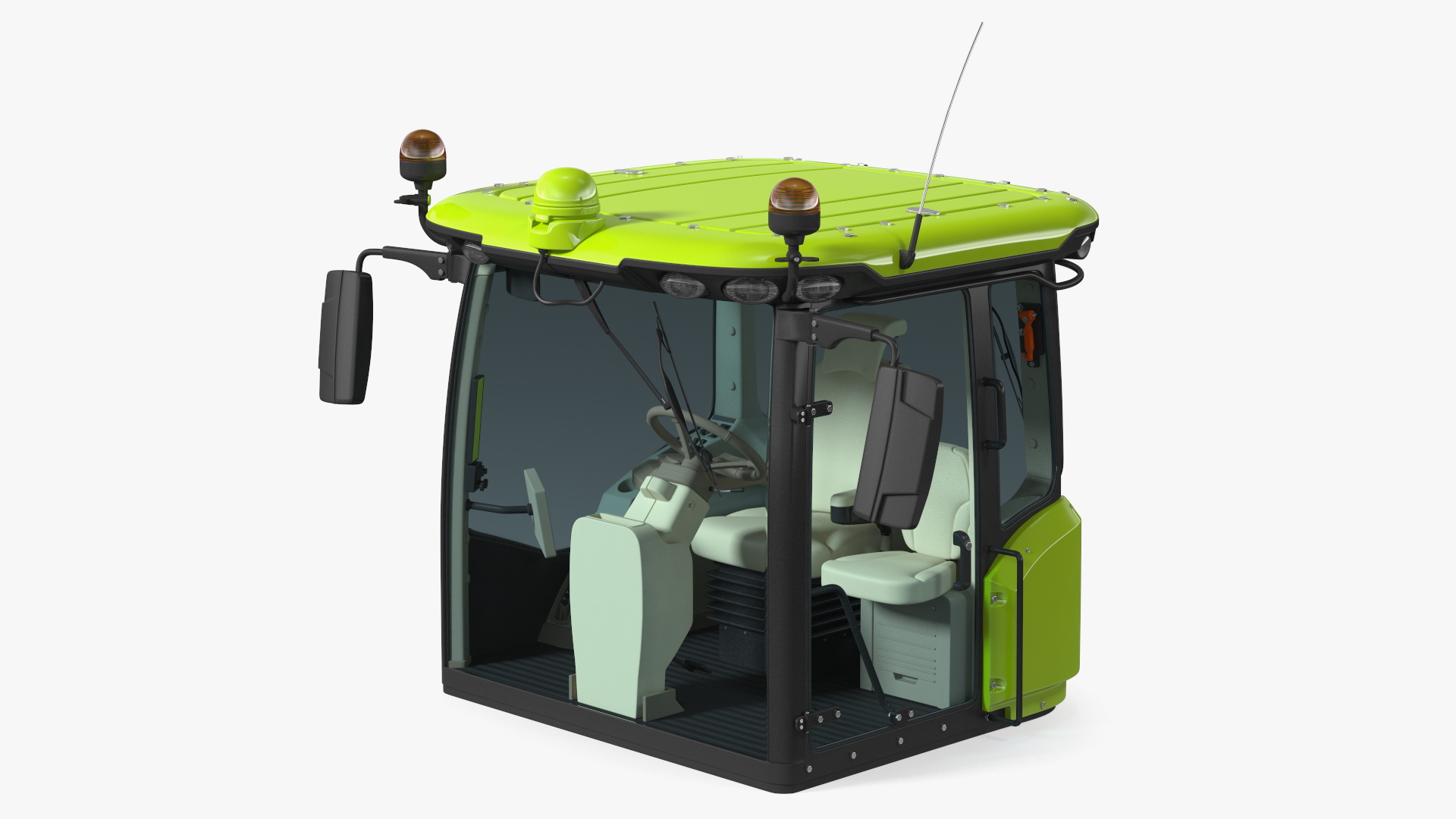 Tractor Cabine 3D model