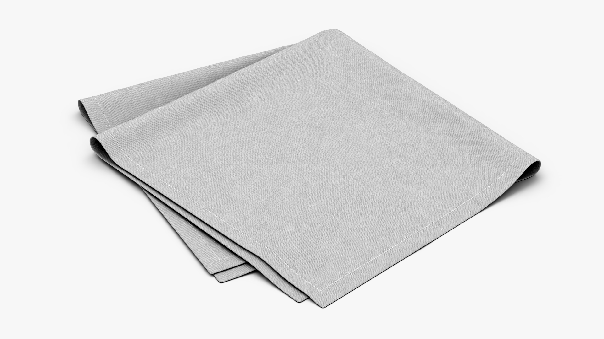 3D model Fabric Folded Napkin