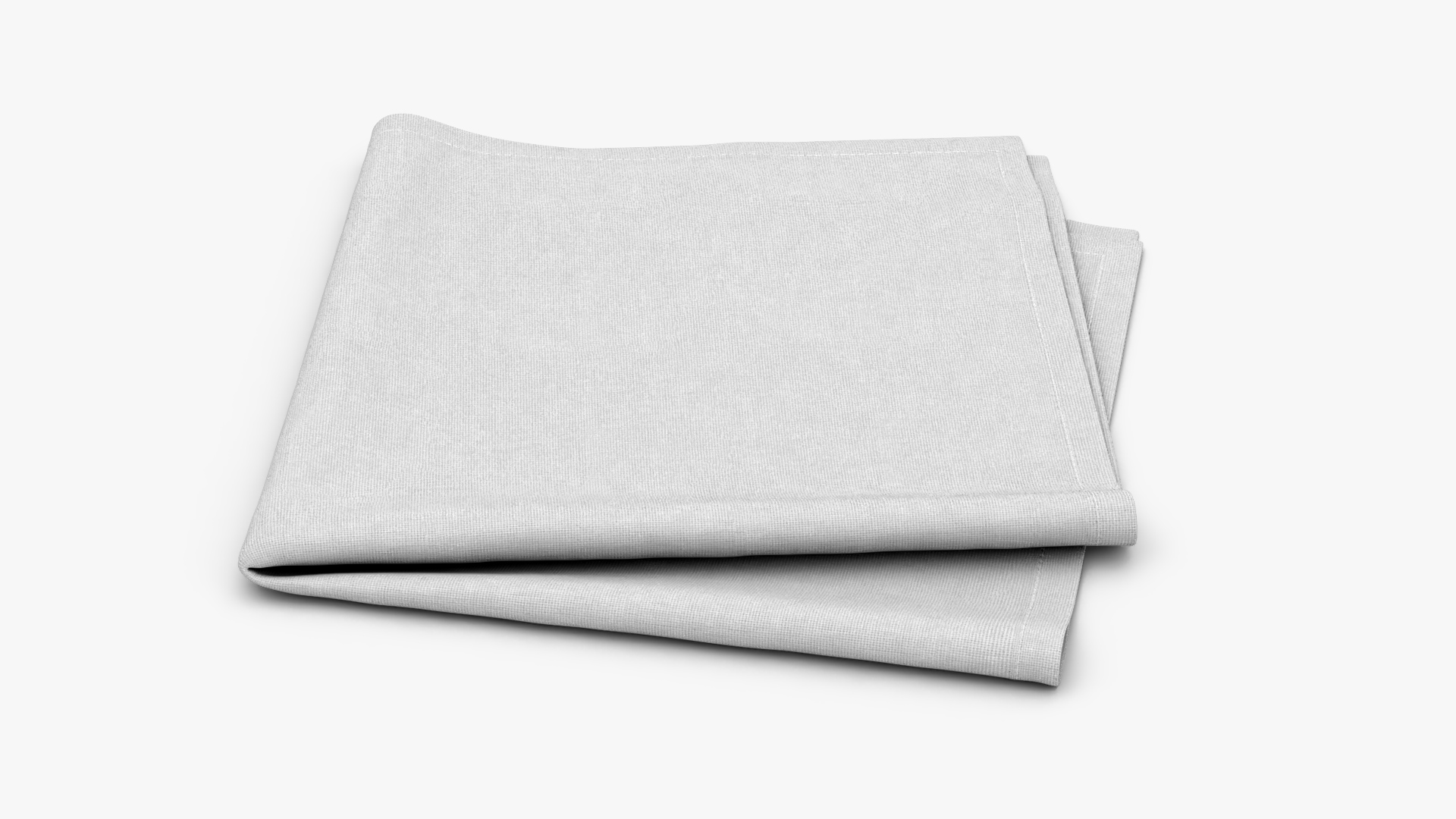 3D model Fabric Folded Napkin