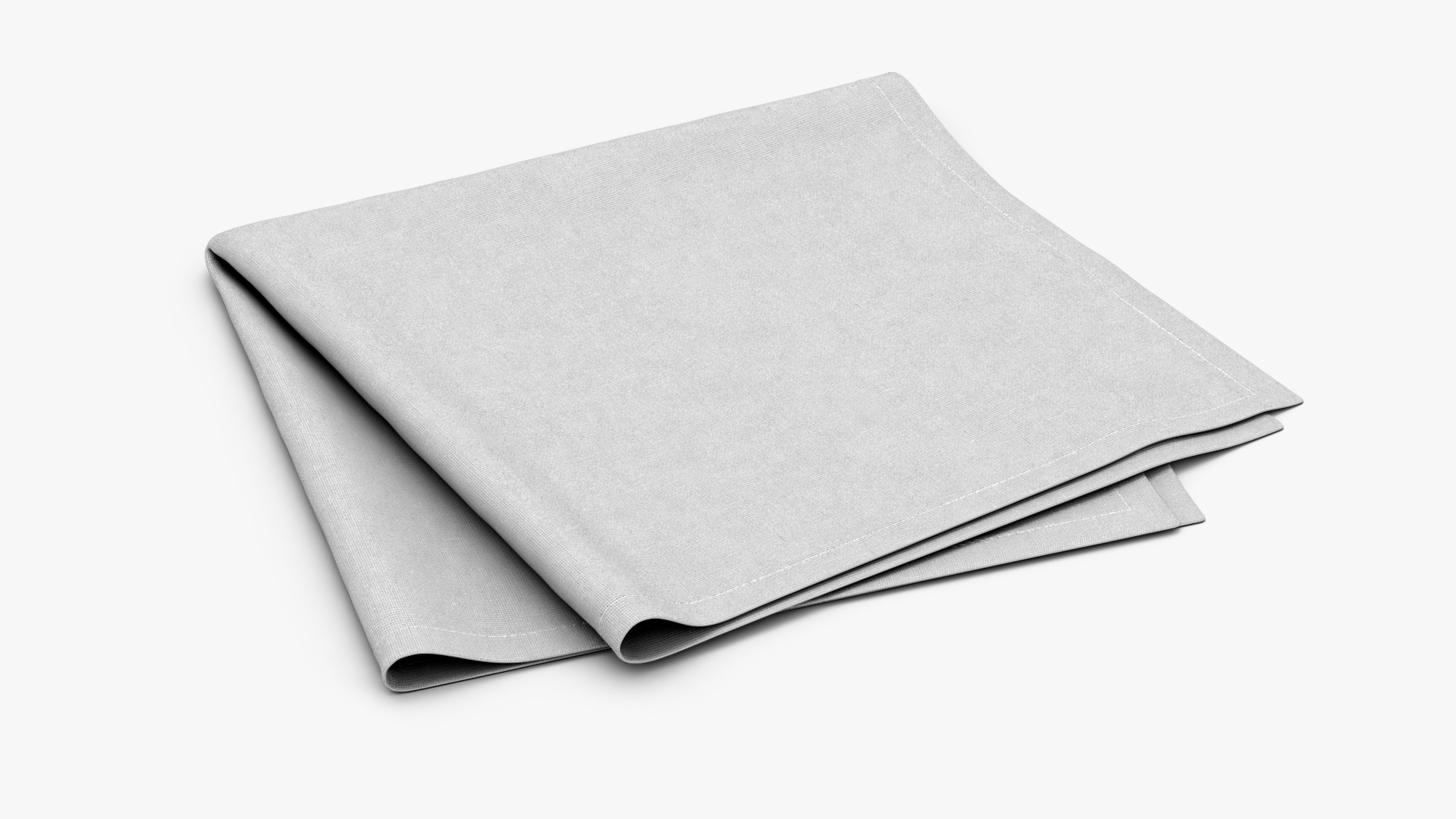 3D model Fabric Folded Napkin