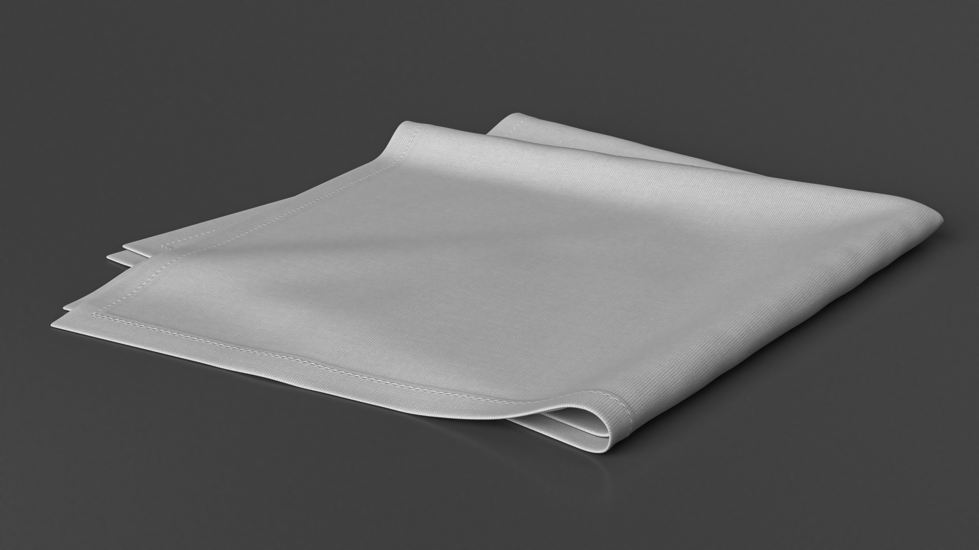 3D model Fabric Folded Napkin