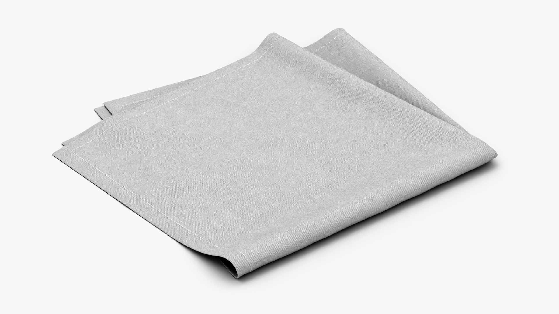 3D model Fabric Folded Napkin