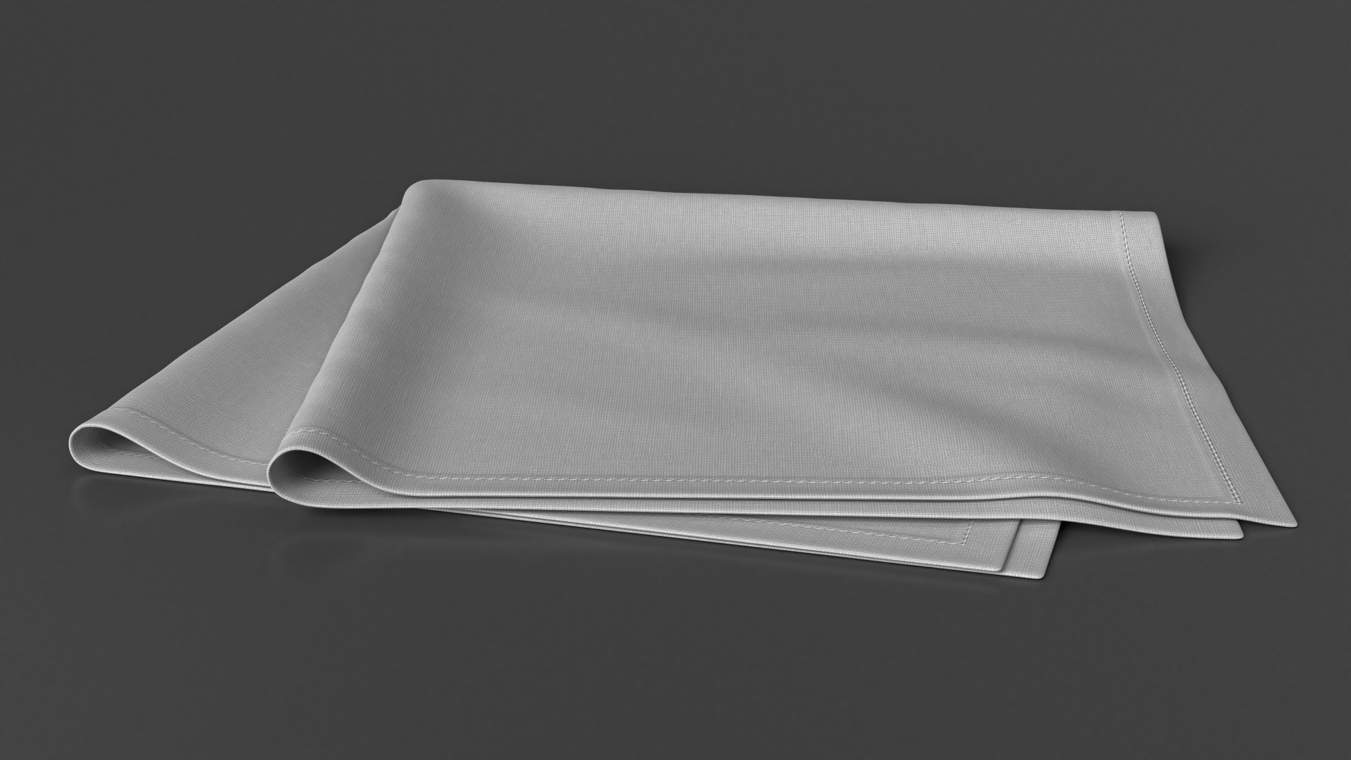 3D model Fabric Folded Napkin