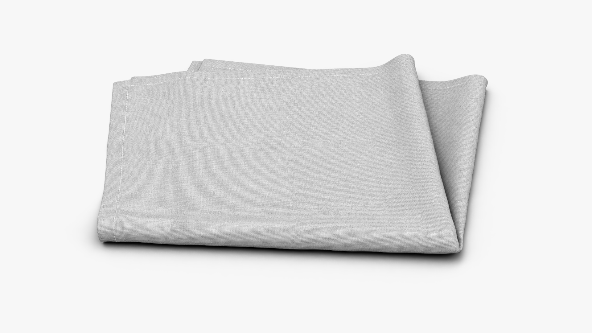 3D model Fabric Folded Napkin