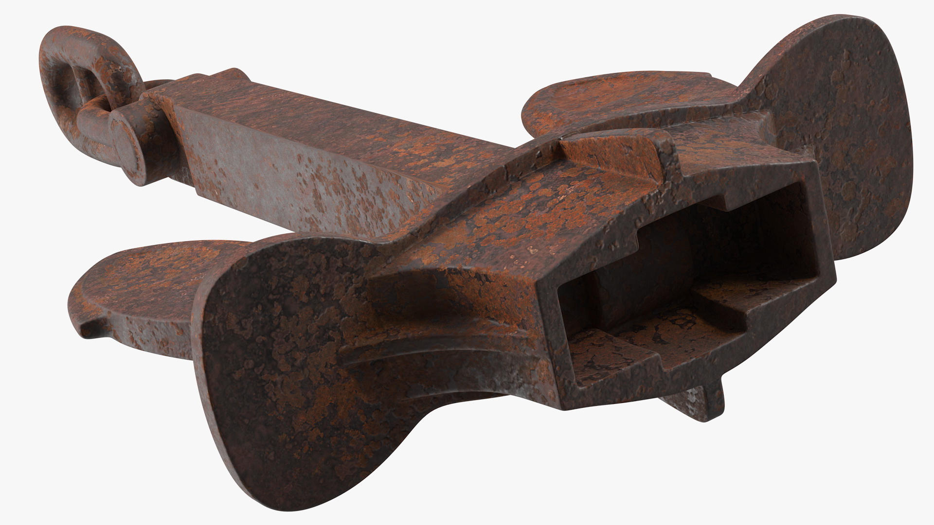 Rusty Anchor 3D