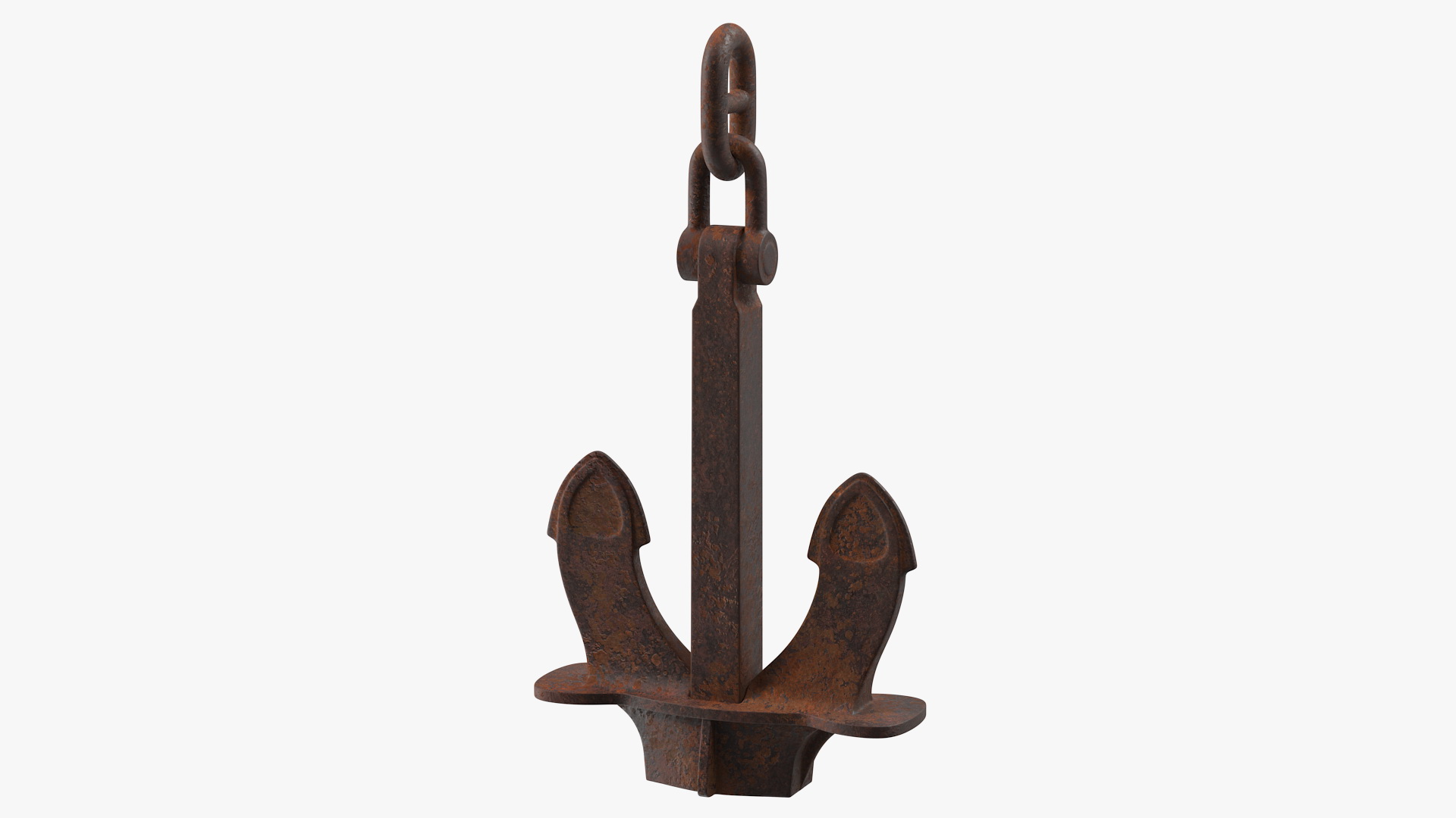 Rusty Anchor 3D