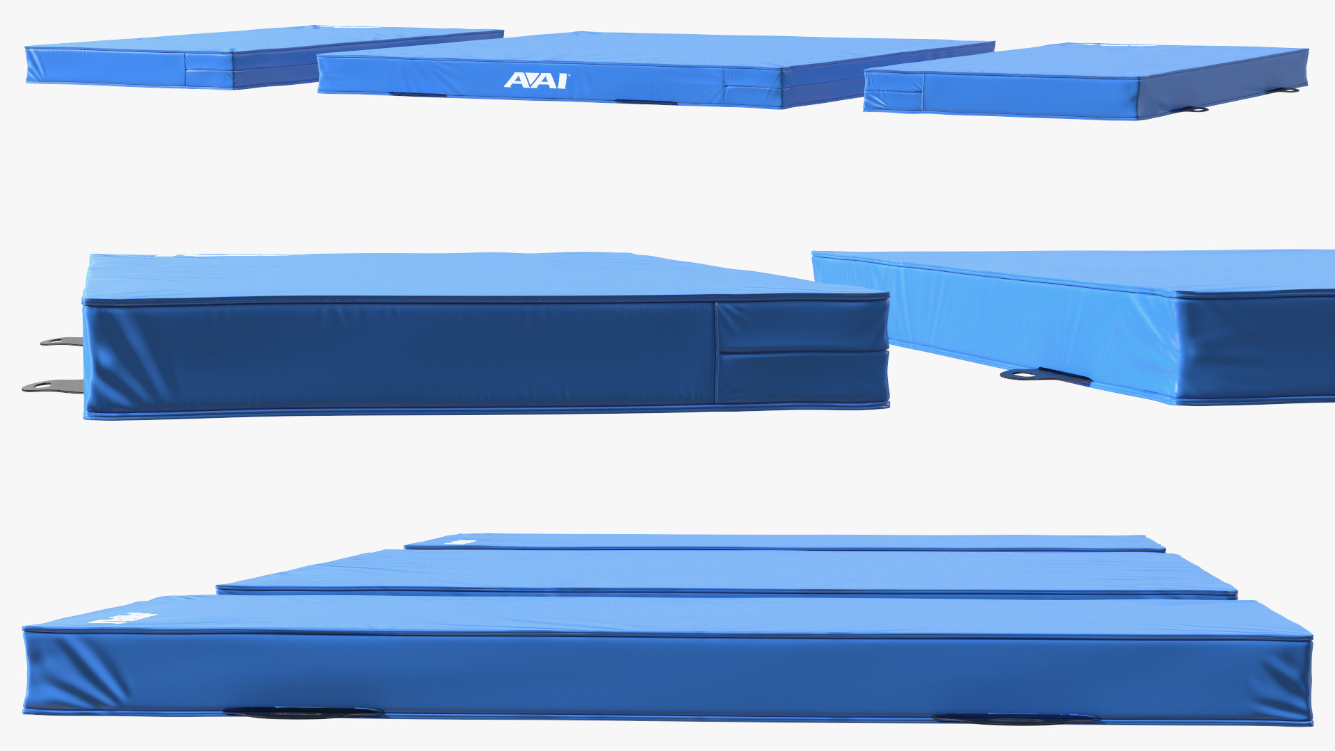 3D model Sports Mat Blue