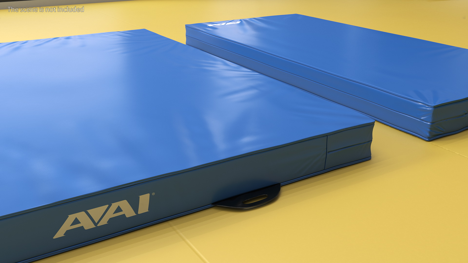 3D model Sports Mat Blue