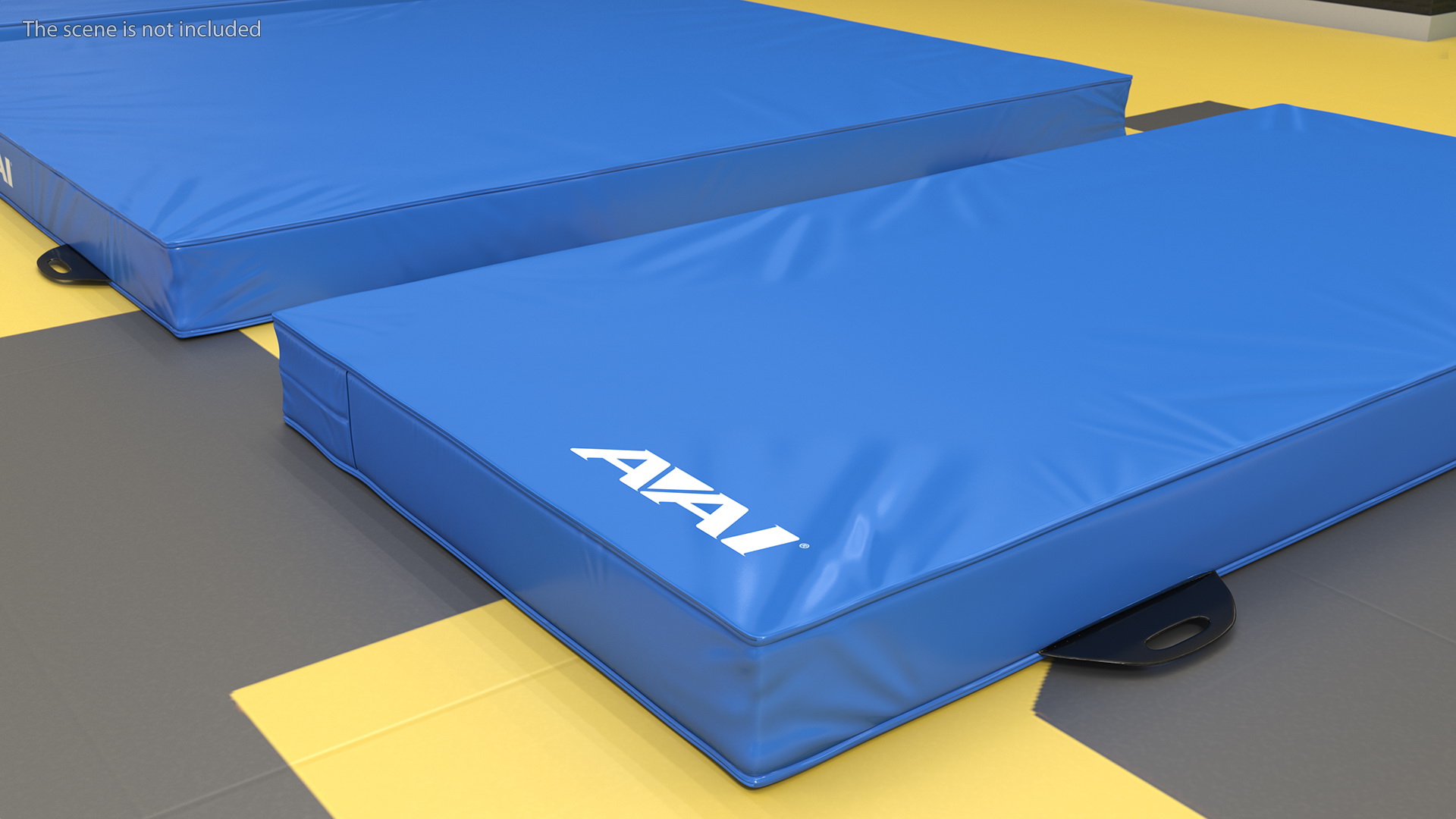 3D model Sports Mat Blue