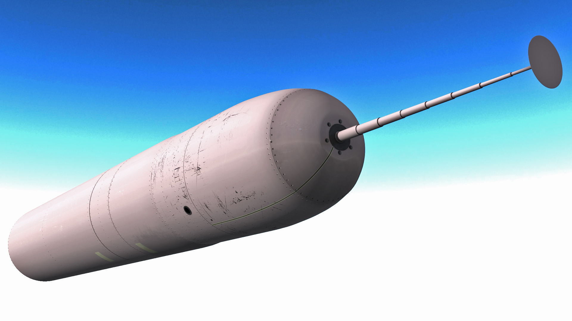 3D Submarine Launched Ballistic Missile