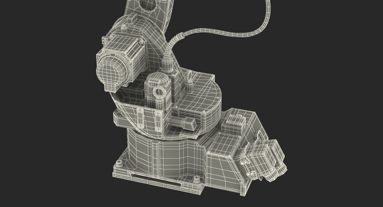 Generic Welding Robot with Power Supply 3D model