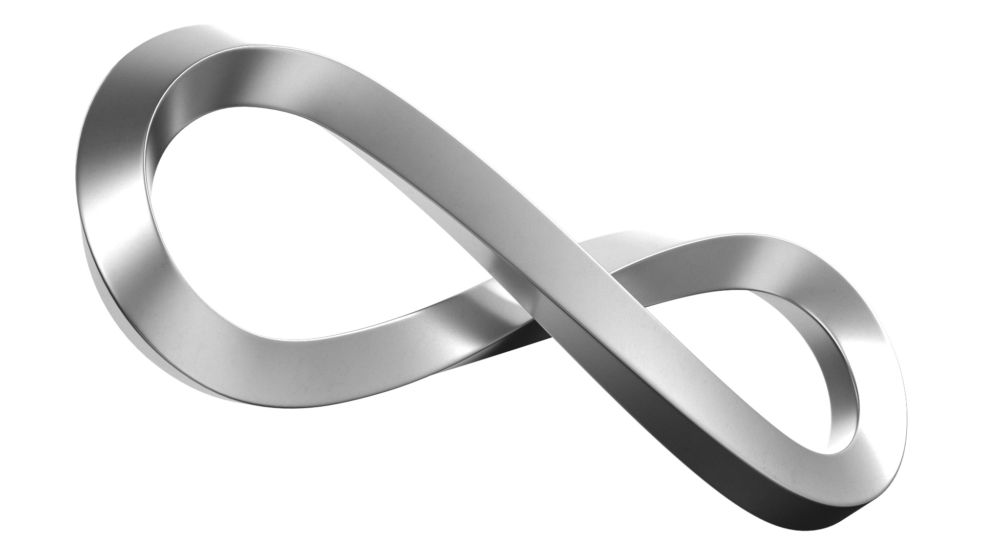 3D model Infinite Loop Silver