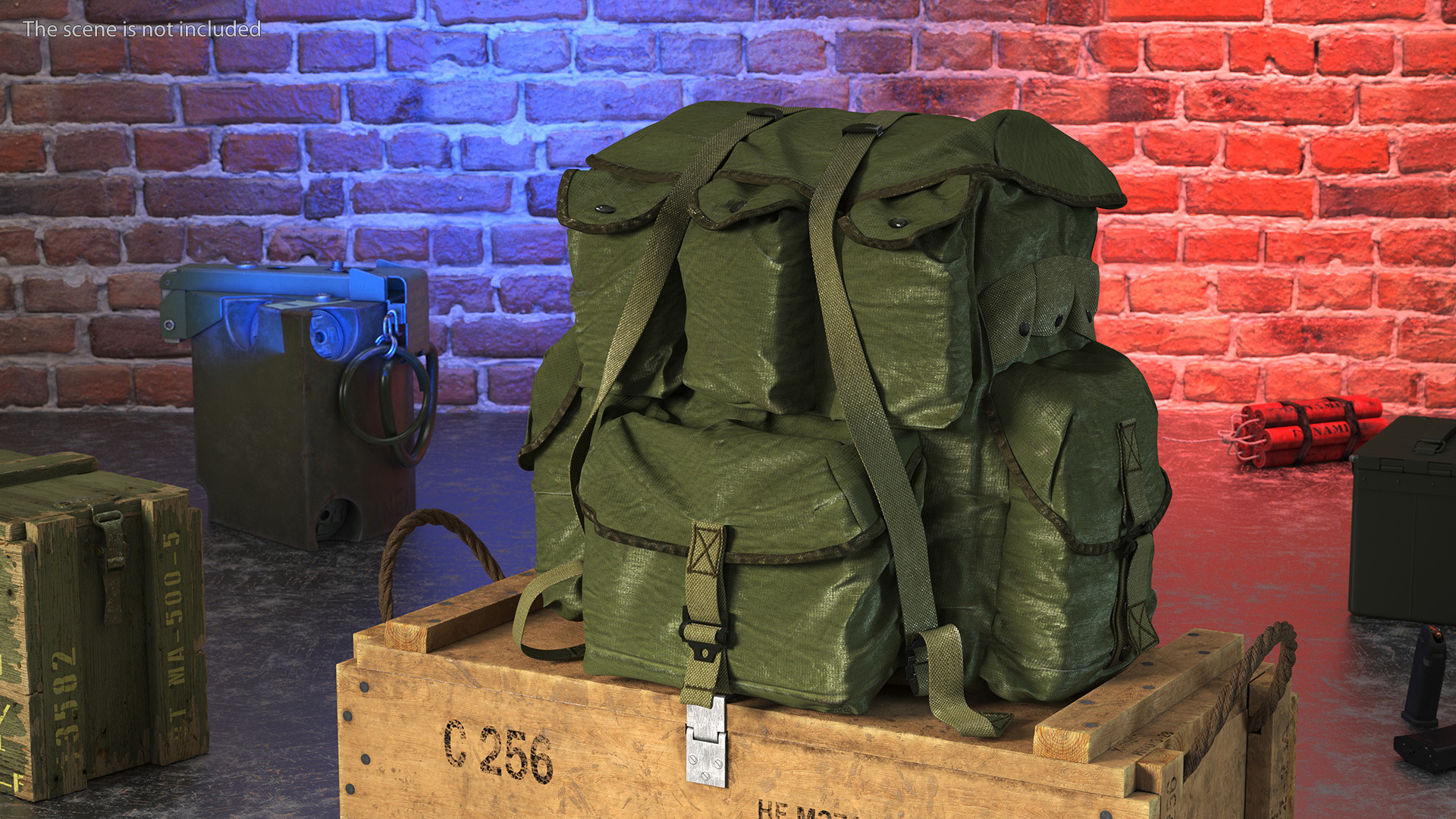 3D Military Tactical Backpack