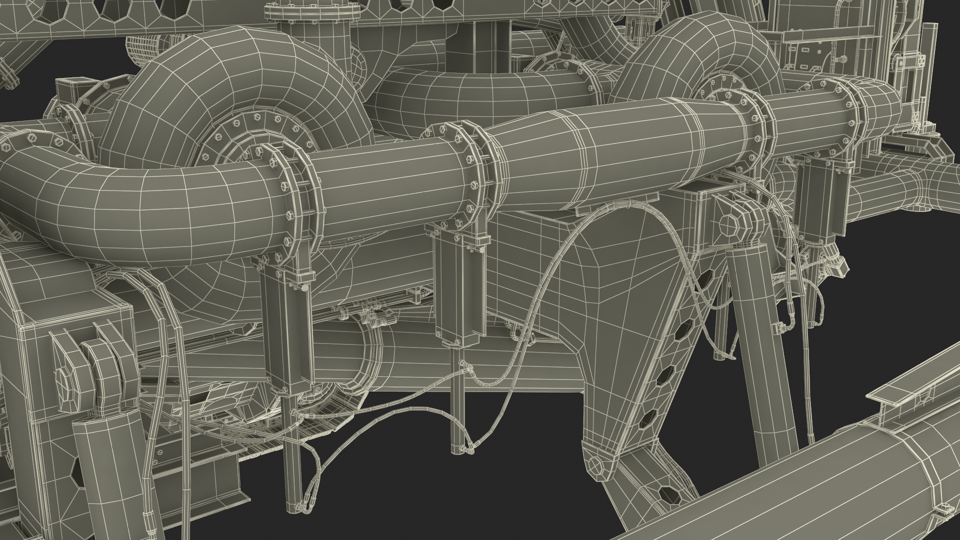 3D Arthropod 600 Subsea Pipeline Trencher model