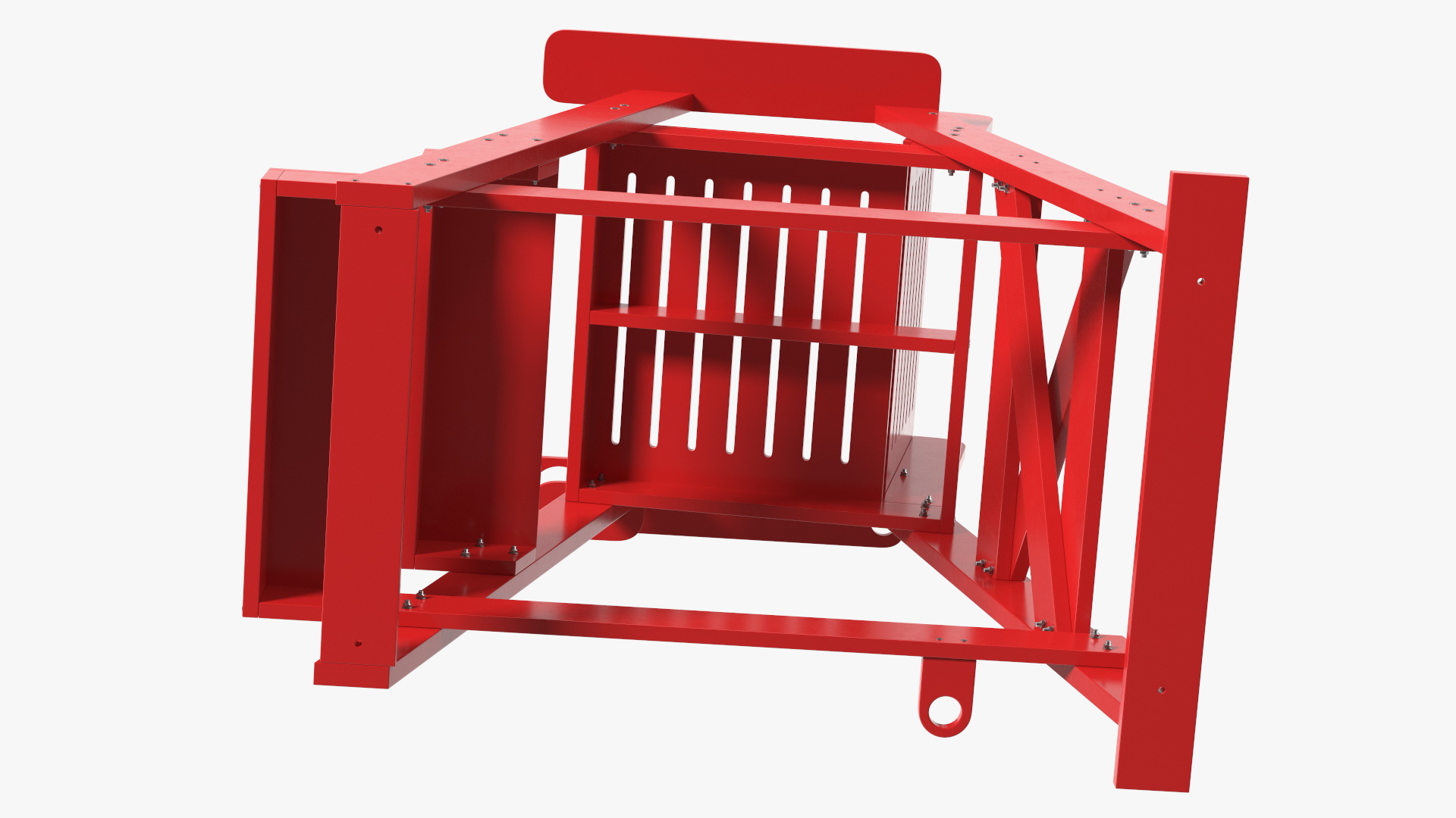 Lifeguard Chair Red 3D model