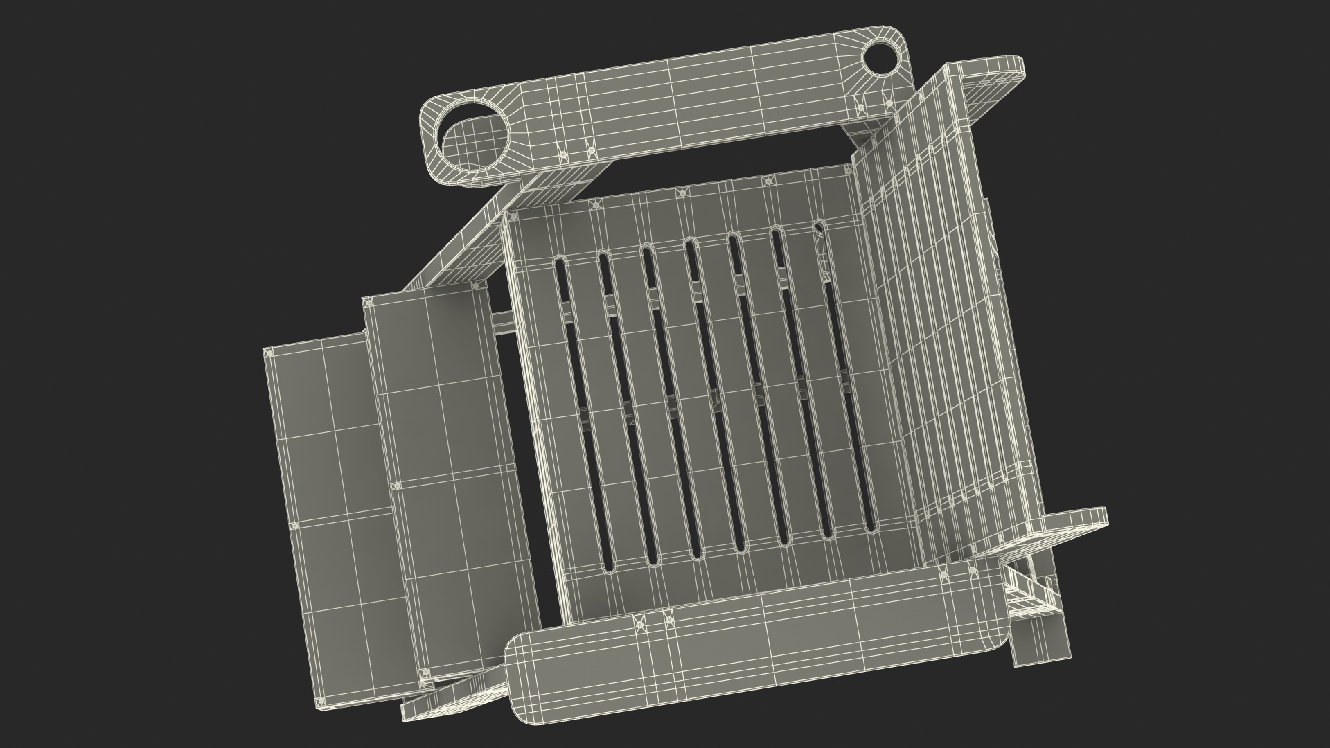 Lifeguard Chair Red 3D model