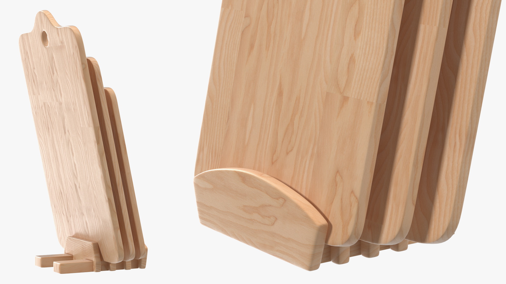 Chopping Boards Set 3D model