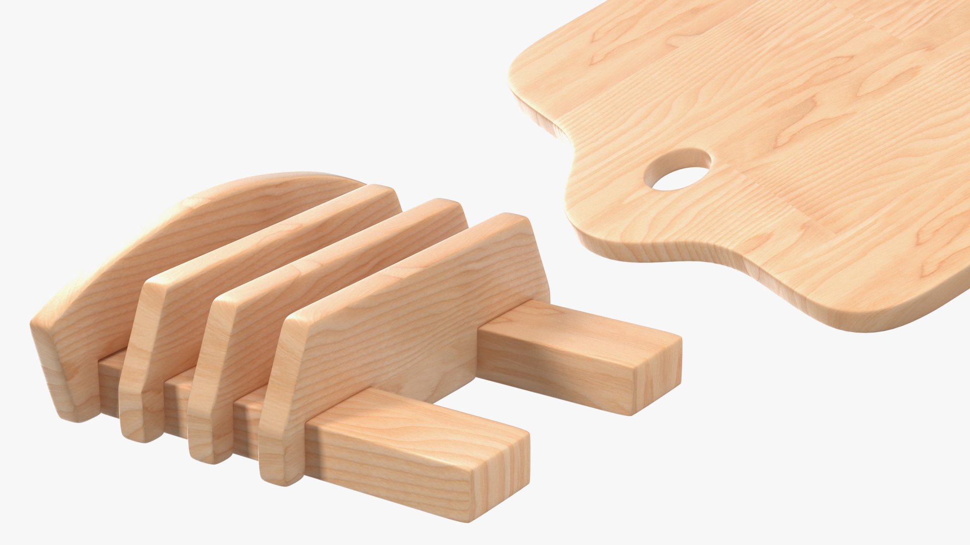 Chopping Boards Set 3D model