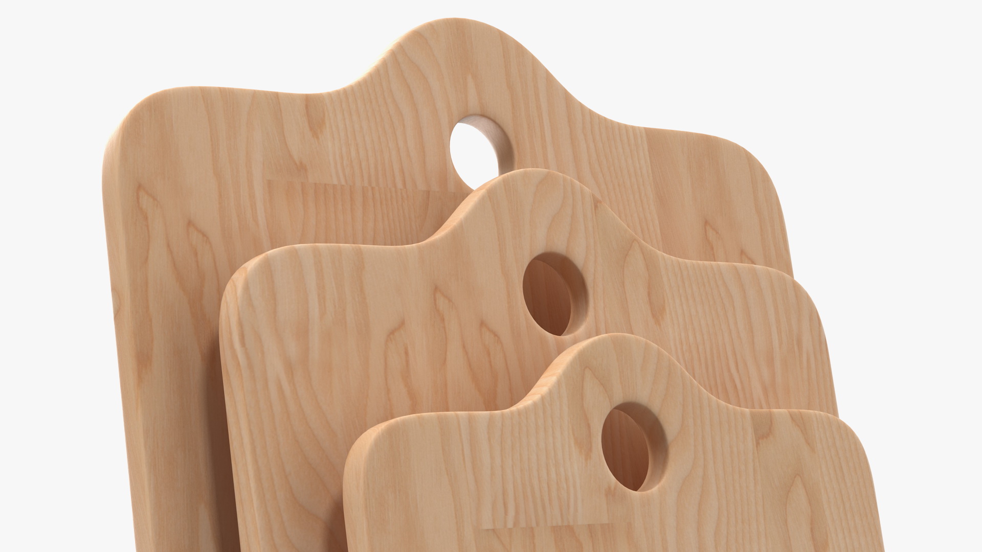 Chopping Boards Set 3D model