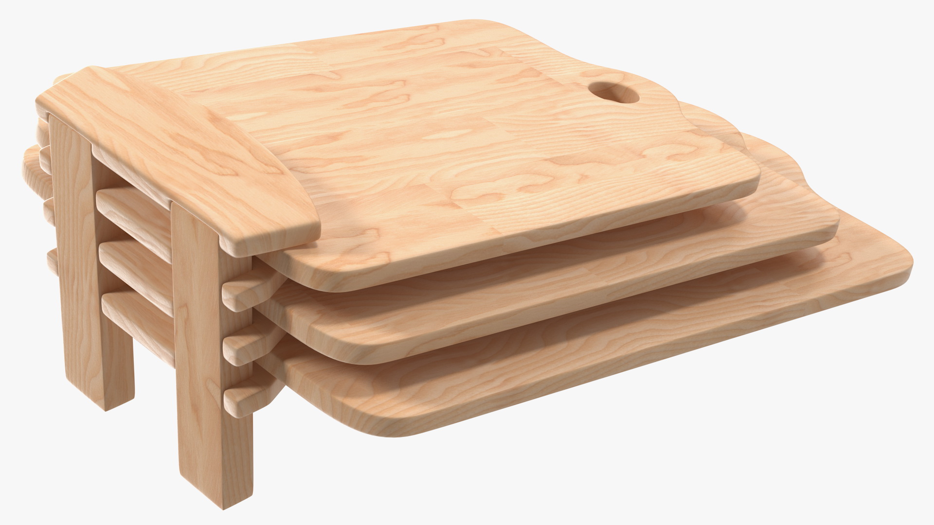 Chopping Boards Set 3D model