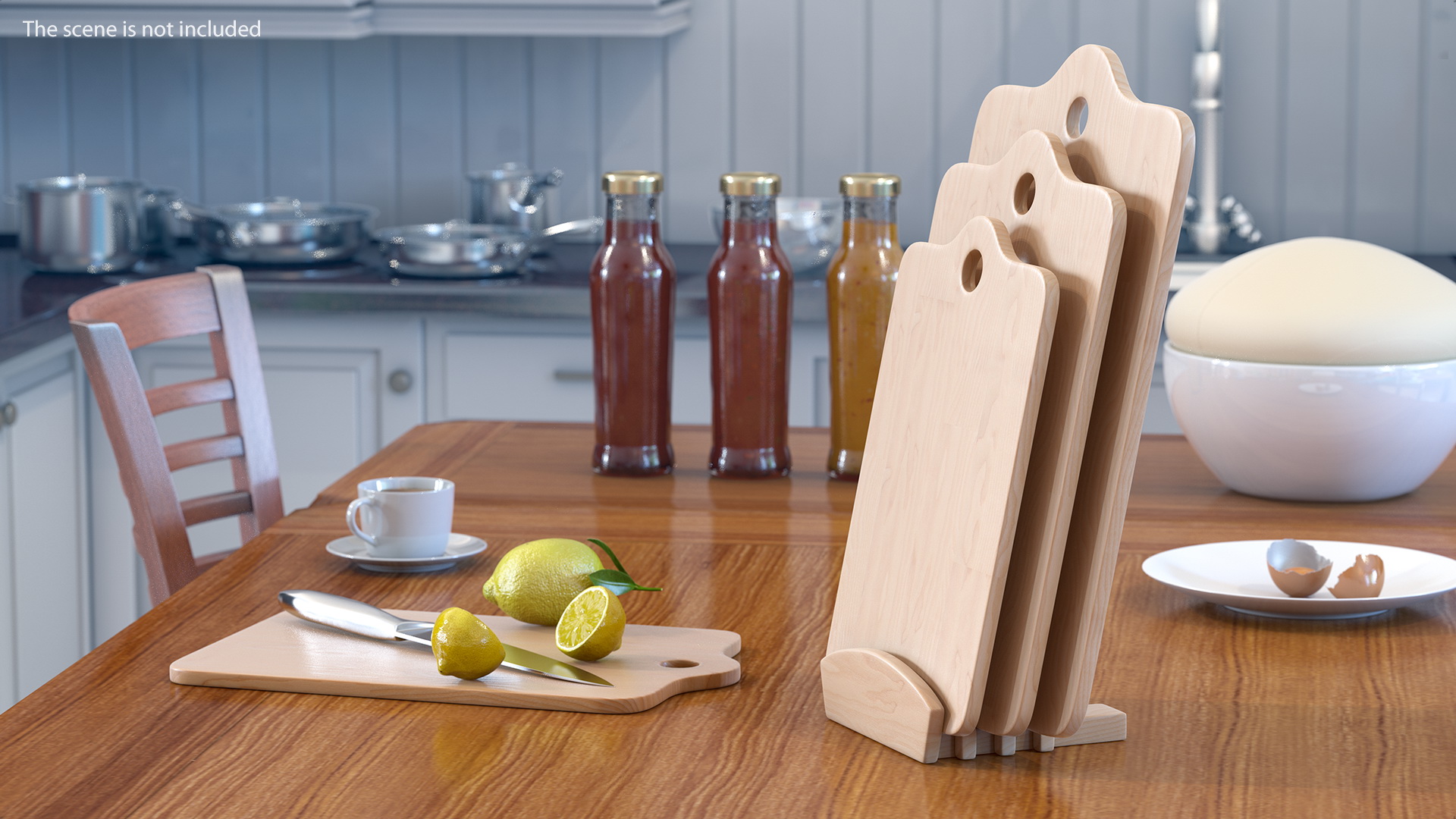 Chopping Boards Set 3D model