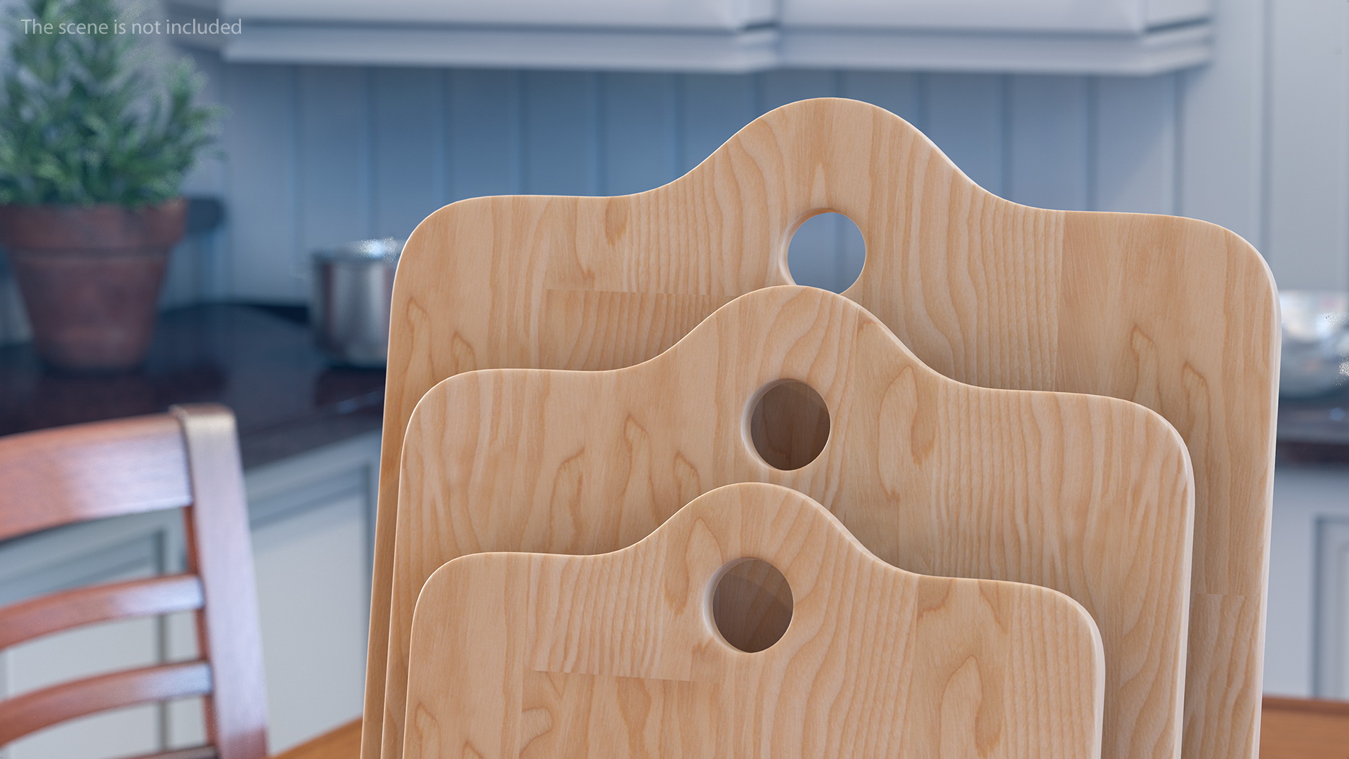 Chopping Boards Set 3D model