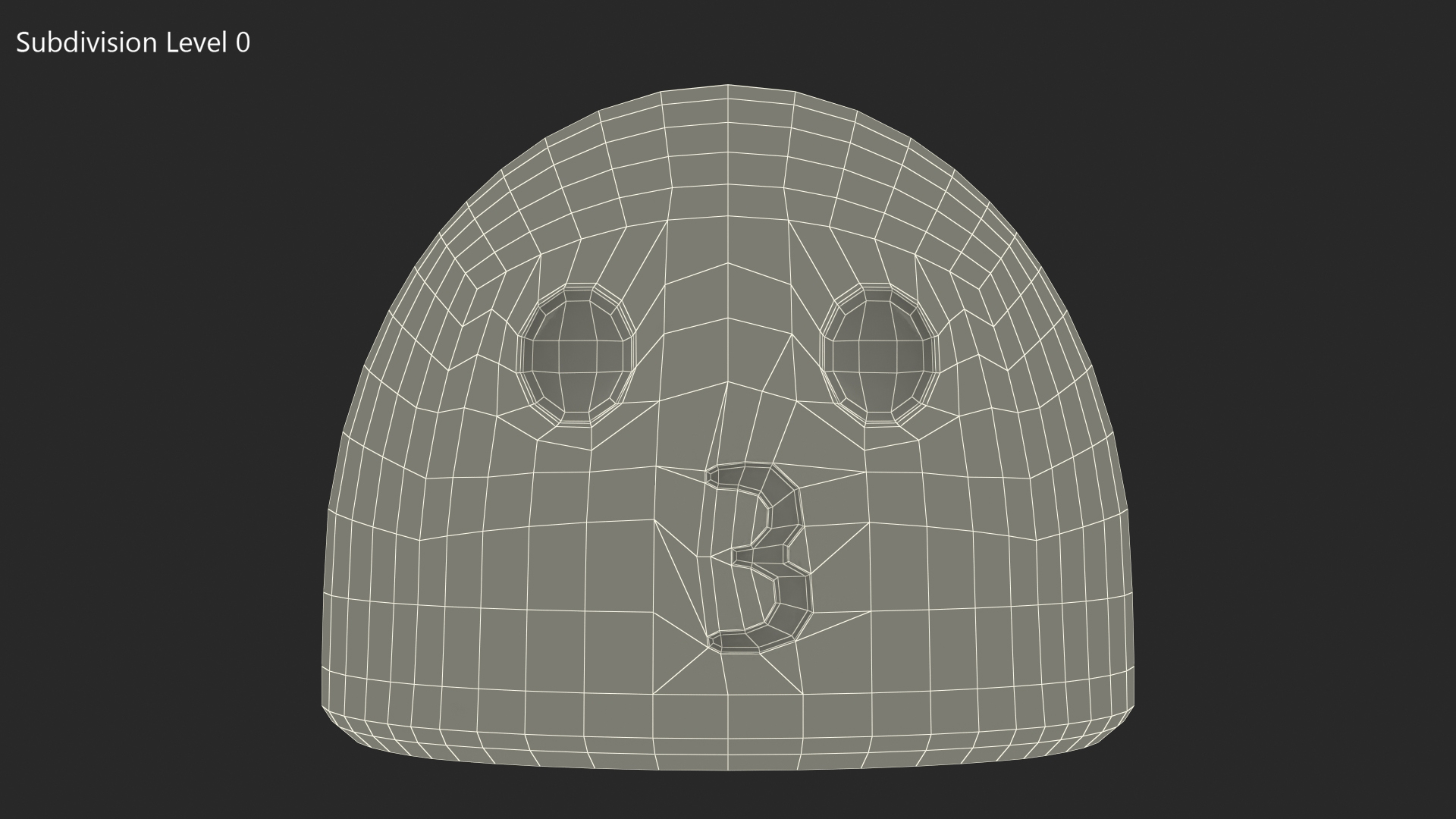 3D Duck Face Android Emoji model