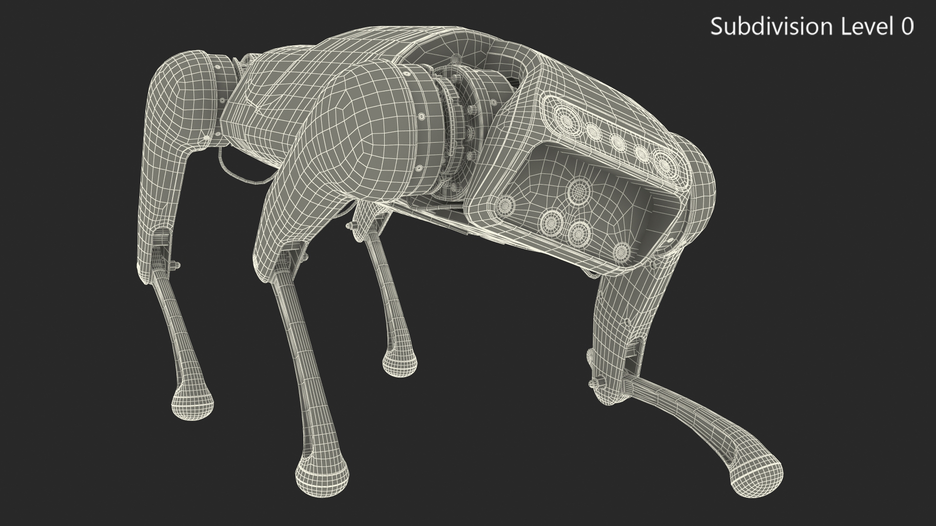 Xiaomi Cyberdog Rigged 3D