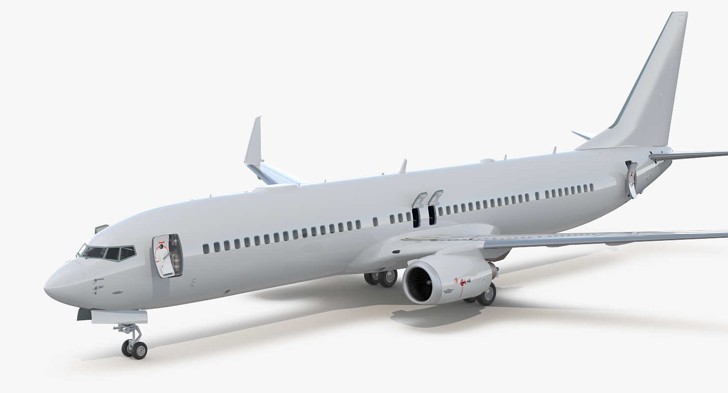 3D Boeing 737 900 with Interior and Cockpit Generic model