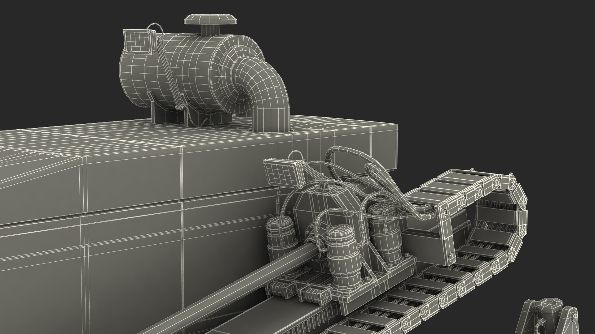 3D Directional Drilling Rig with Operator model