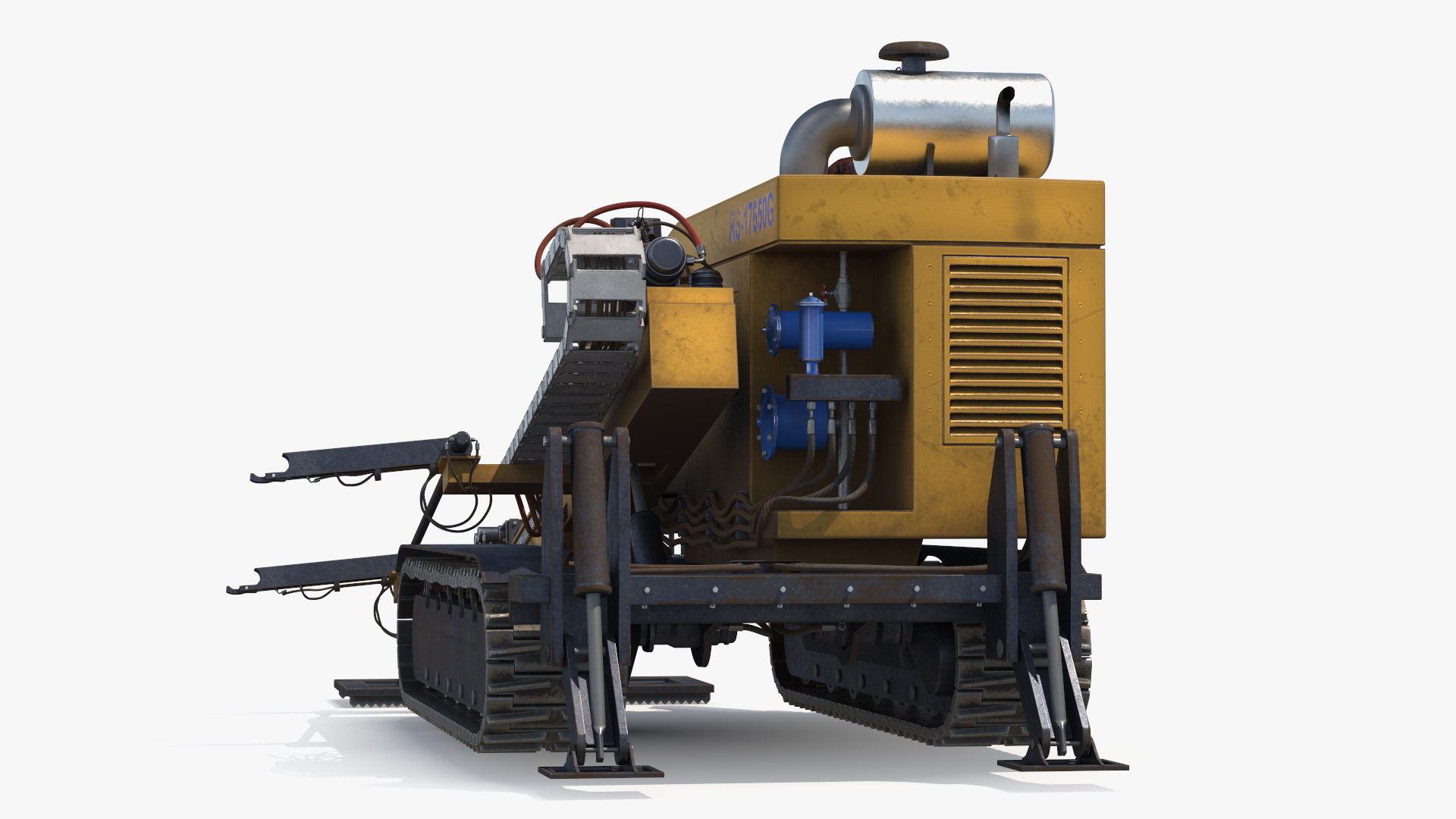 3D Directional Drilling Rig with Operator model