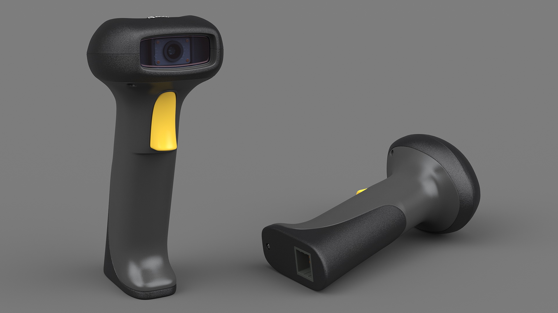 2D Scanning Barcode Scanner 3D