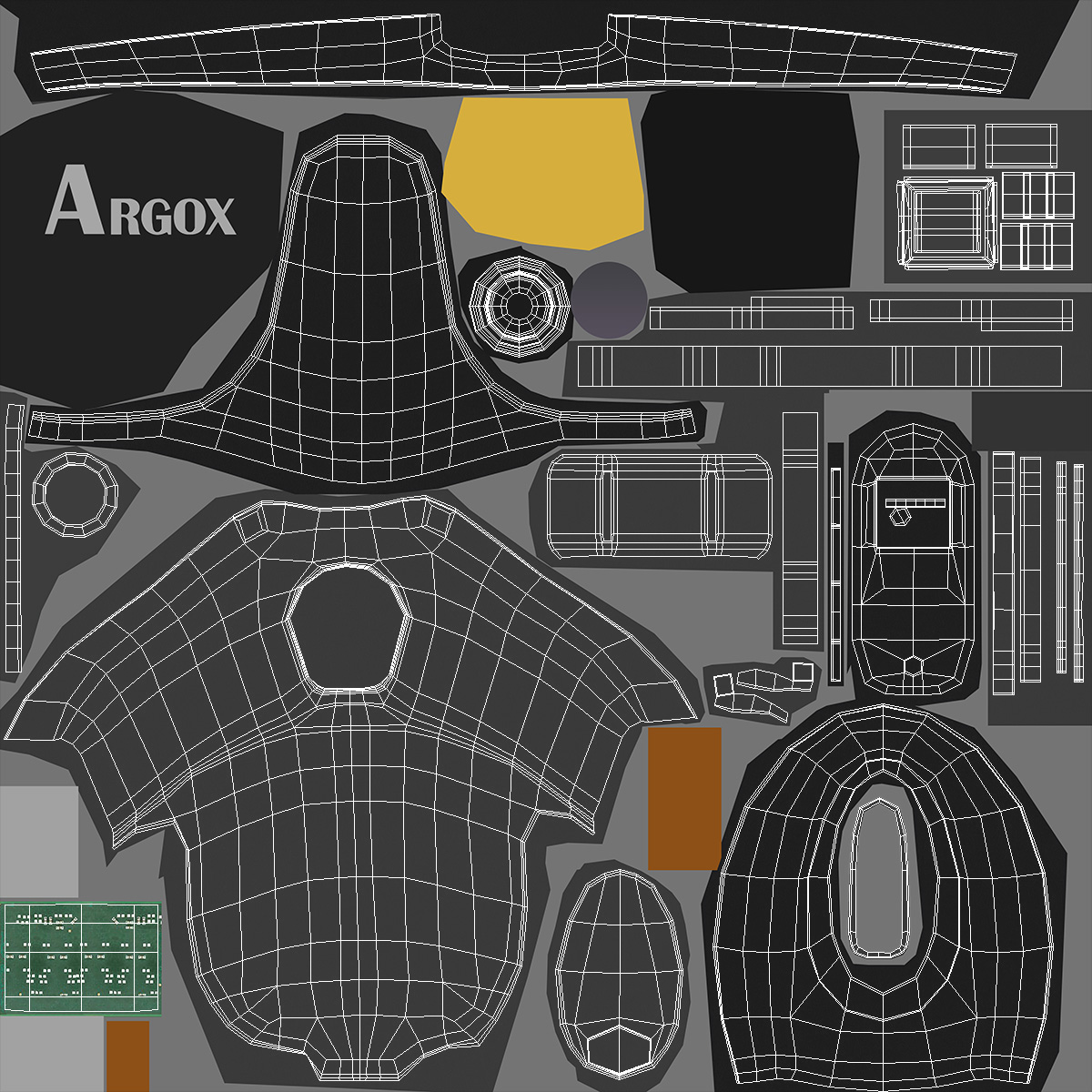 2D Scanning Barcode Scanner 3D