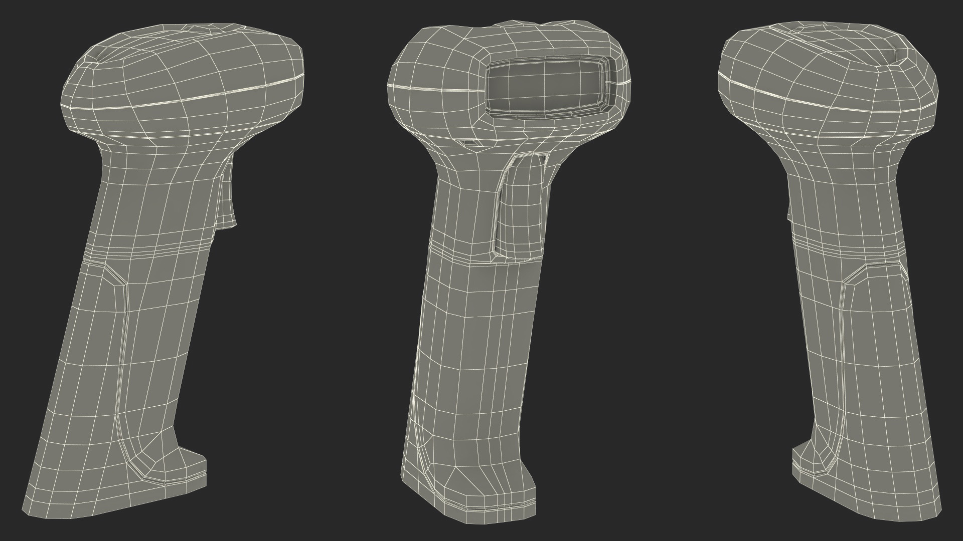 2D Scanning Barcode Scanner 3D